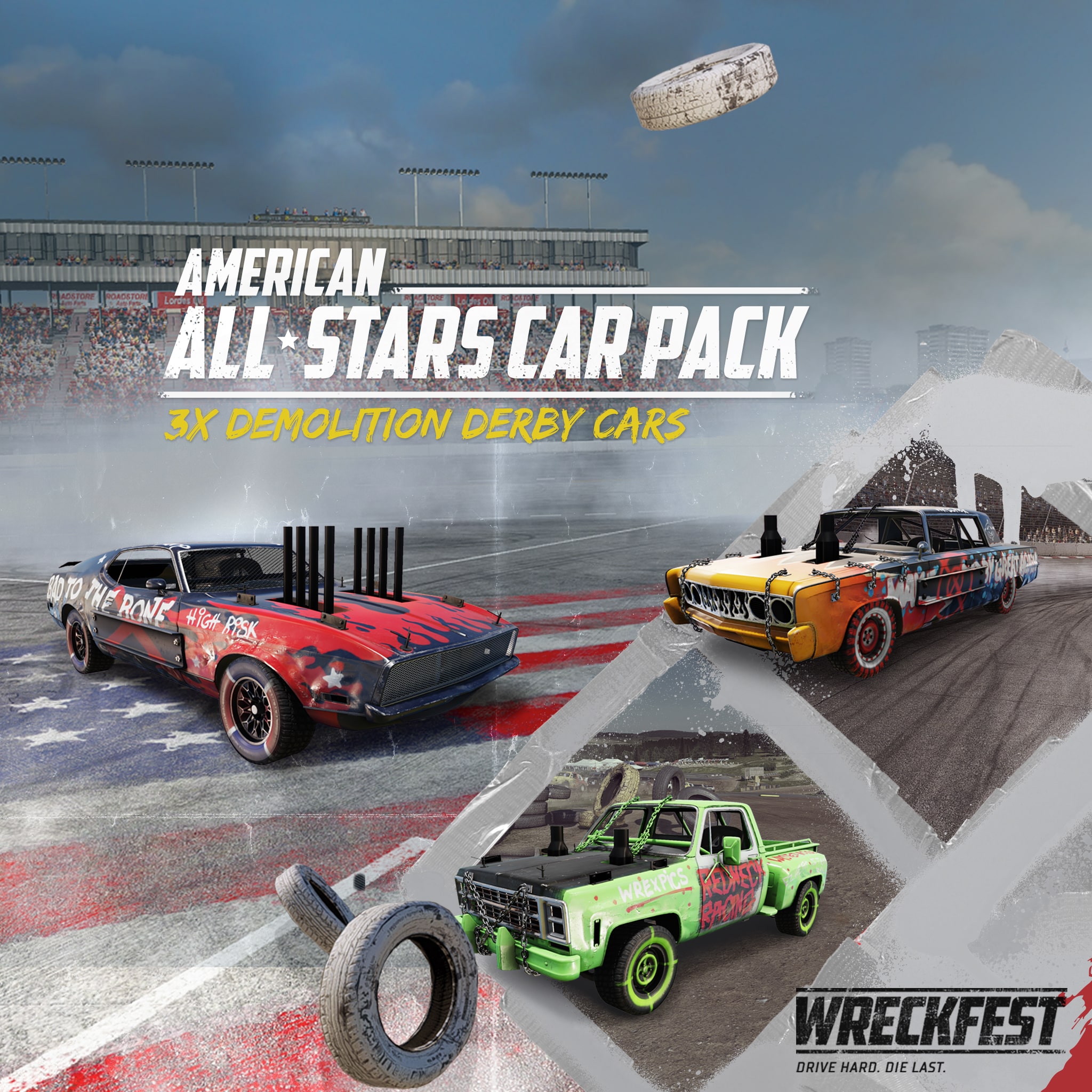 Wreckfest - American All-Stars Car Pack (English/Chinese/Korean/Japanese Ver.)