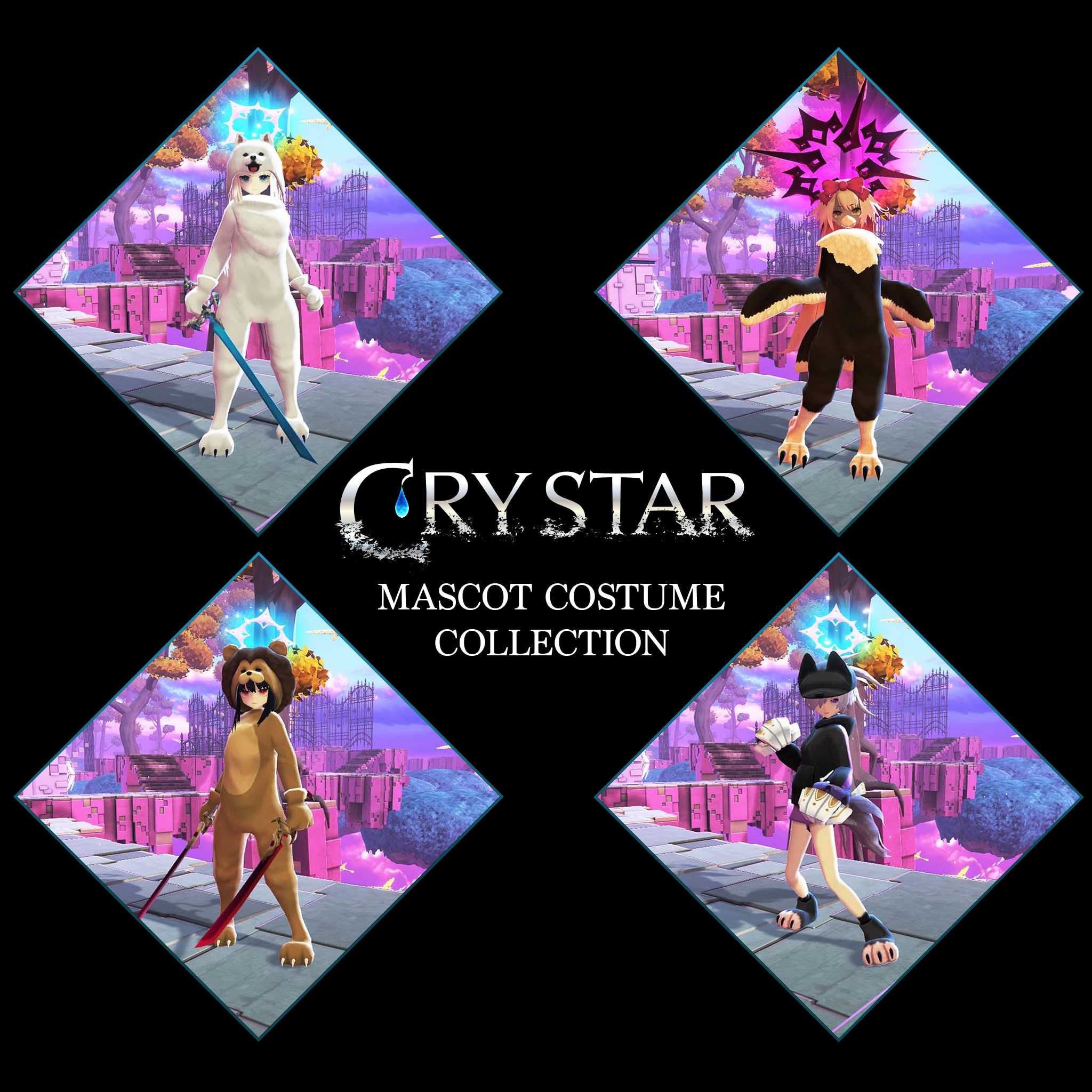 CRYSTAR Mascot Costume Collection