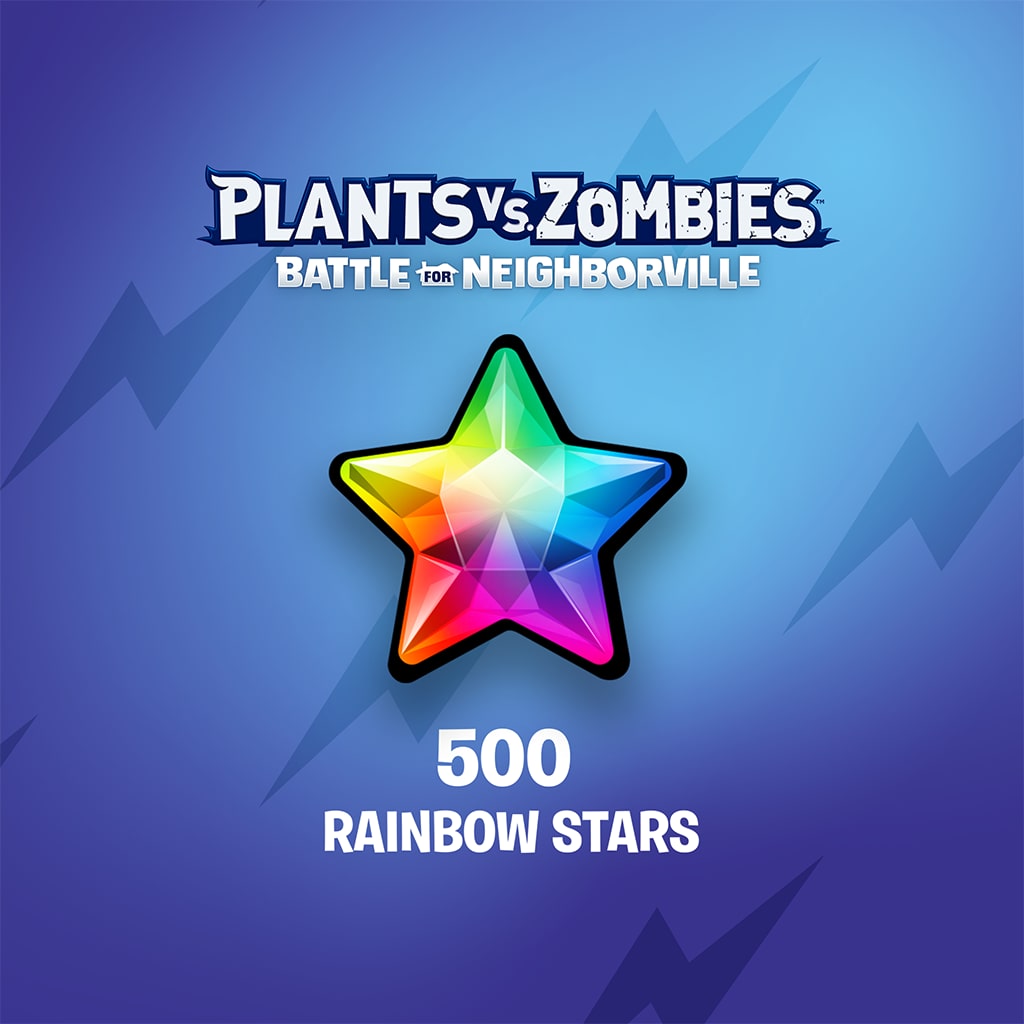 Plants vs. Zombies: Battle for Neighborville™  – 500 Rainbow Stars (English/Chinese/Korean Ver.)