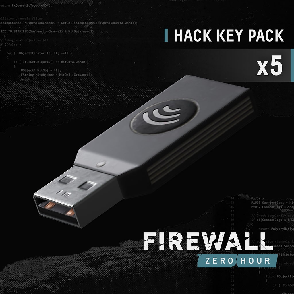 Firewall Zero Hour - Paquete de 5 claves de hackeo