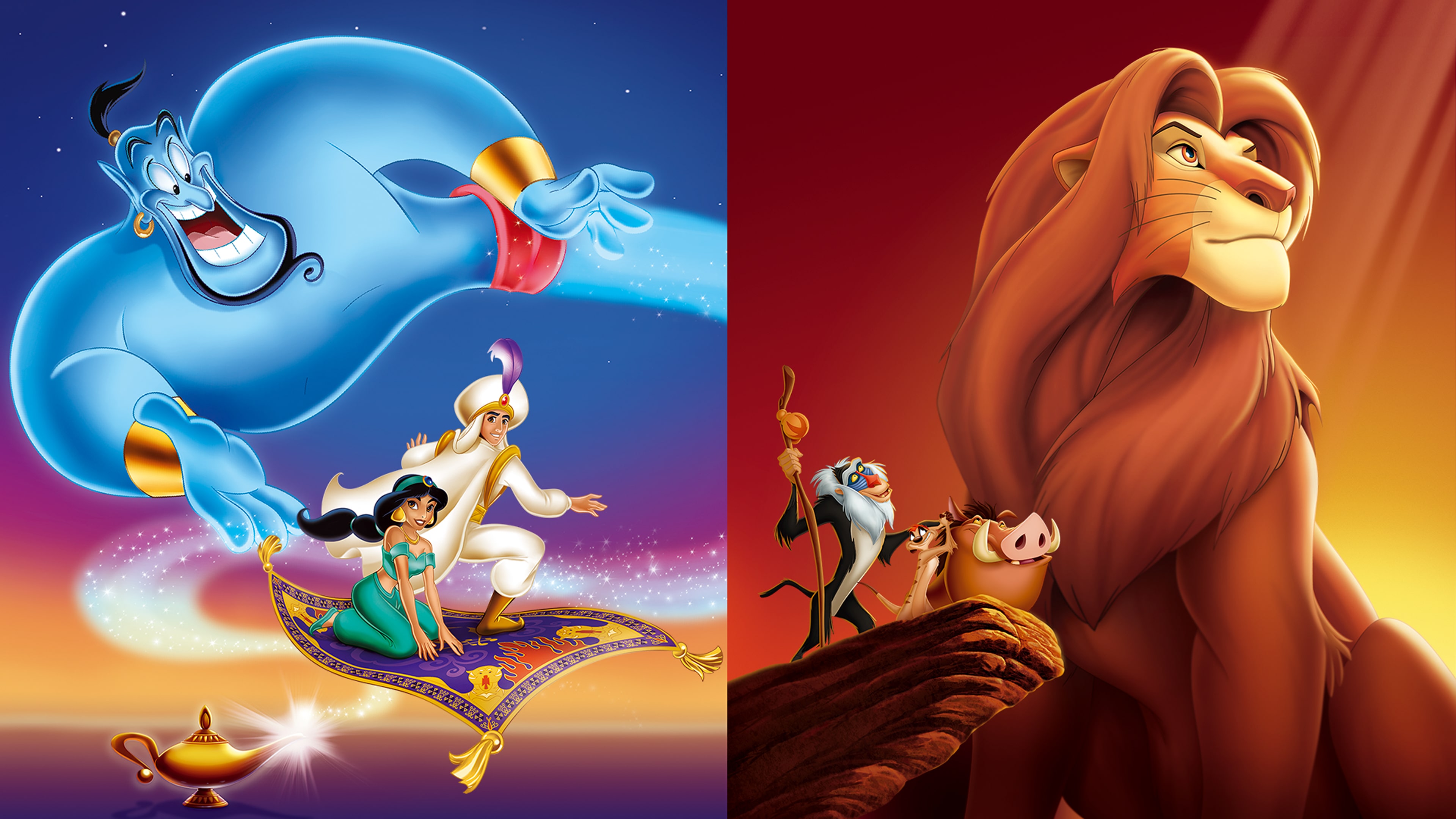 Giochi classici Disney: Aladdin e Il Re leone