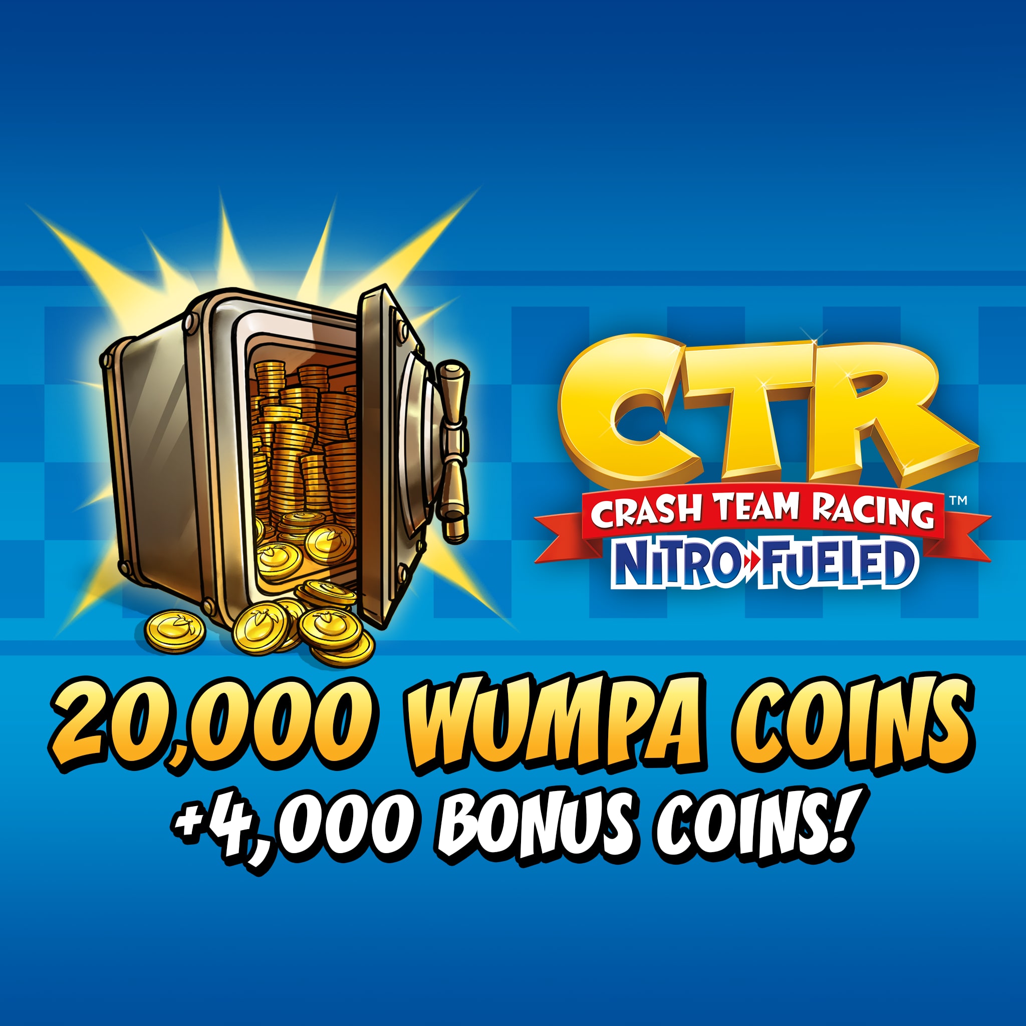 Crash™ Team Racing Nitro-Fueled - 20000 (+4000) Wumpa Coins