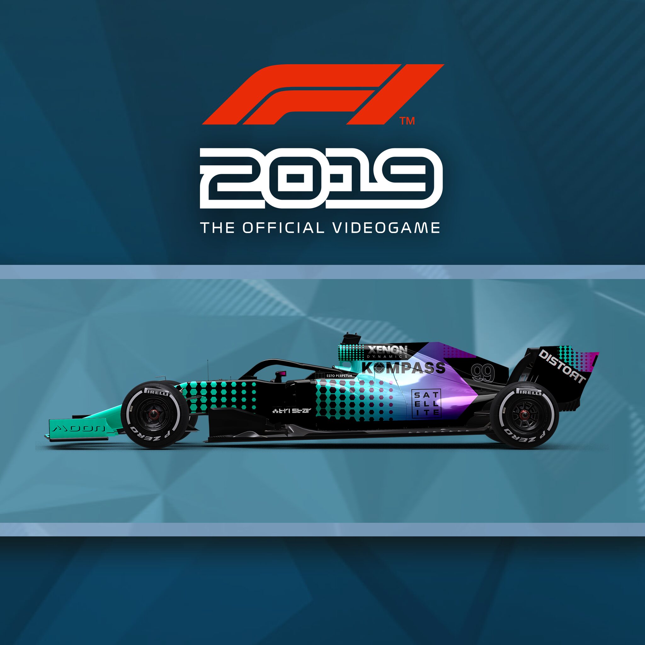 F1® 2019: Car Livery 'KOMPASS - Dot'