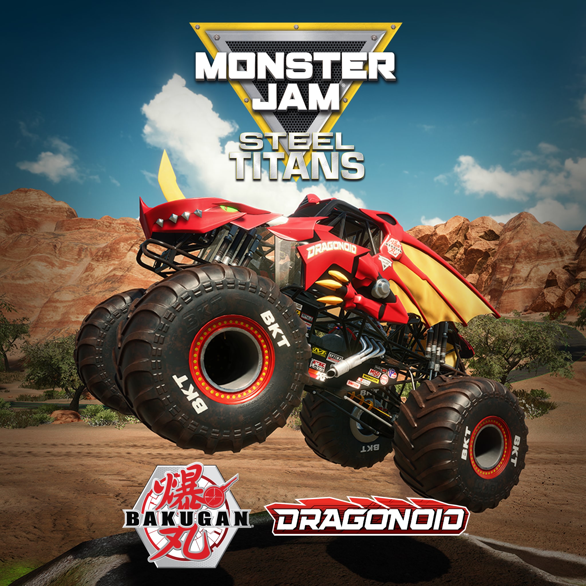 bakugan dragonoid monster jam truck