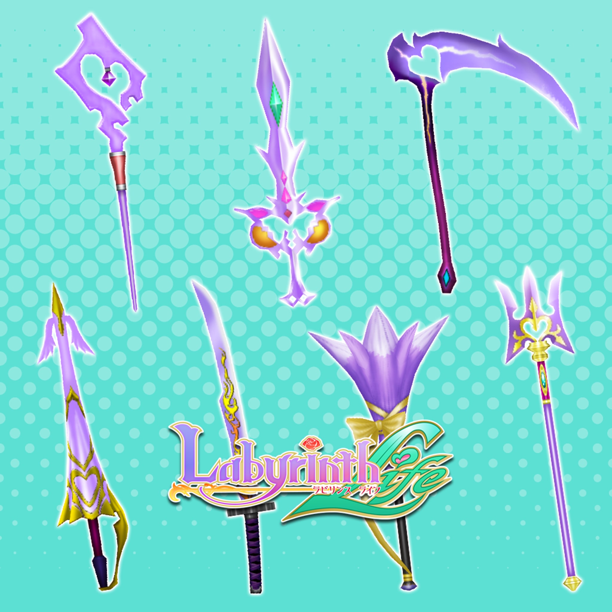 Labyrinth Life: Character Voice Weapons Set of 7