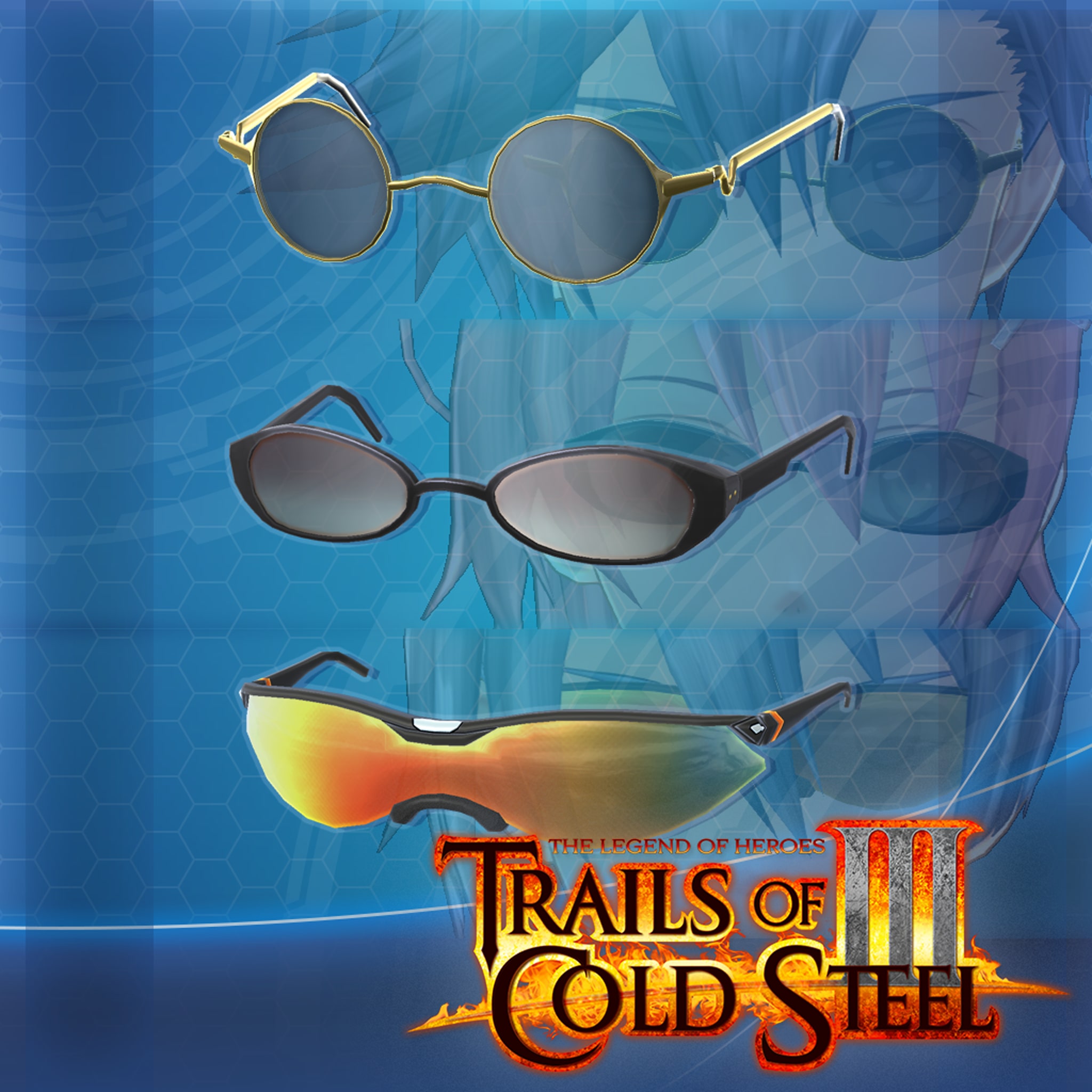 Trails of Cold Steel III: Stylish Sunglasses Set