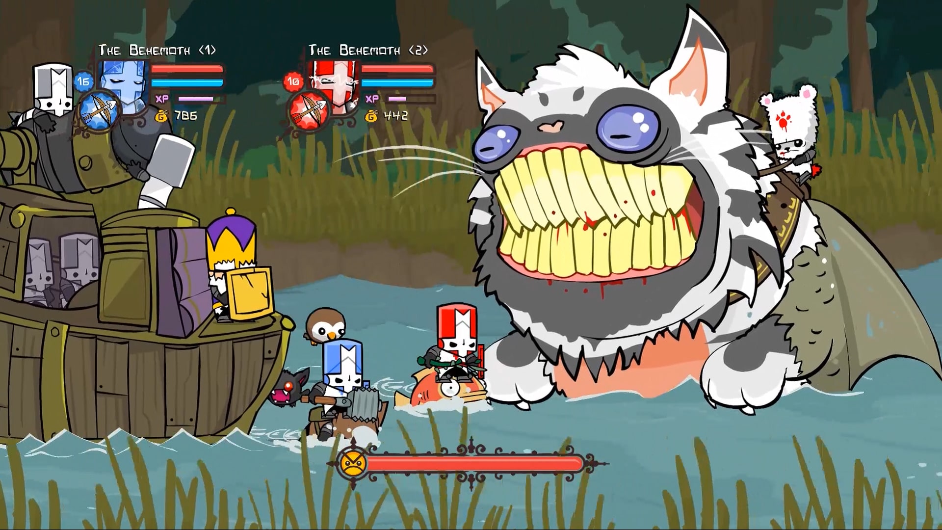PSA: Castle Crashers Remastered for PS4 launches next week, too