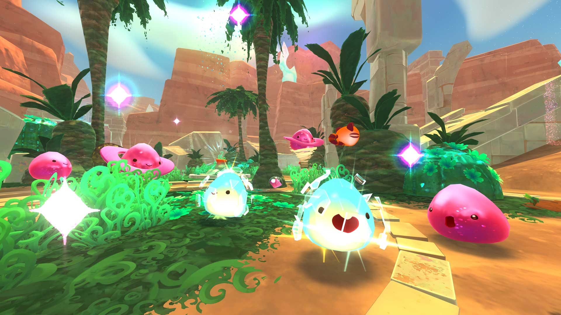 COMO CONSEGUIR SLIME RAROS NO SLIME RANCHER 