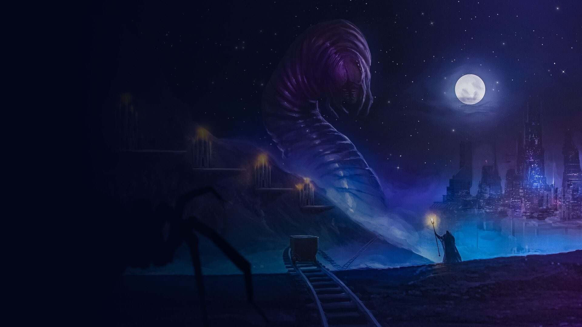 Darkness Rollercoaster - Temple of Speed