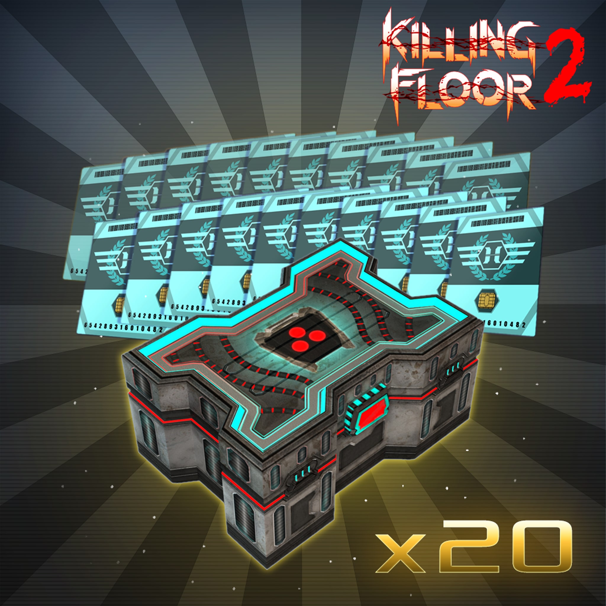 Killing Floor 2 - Horzine-forsyningskasse med utseende | Serie 6 gullpakke