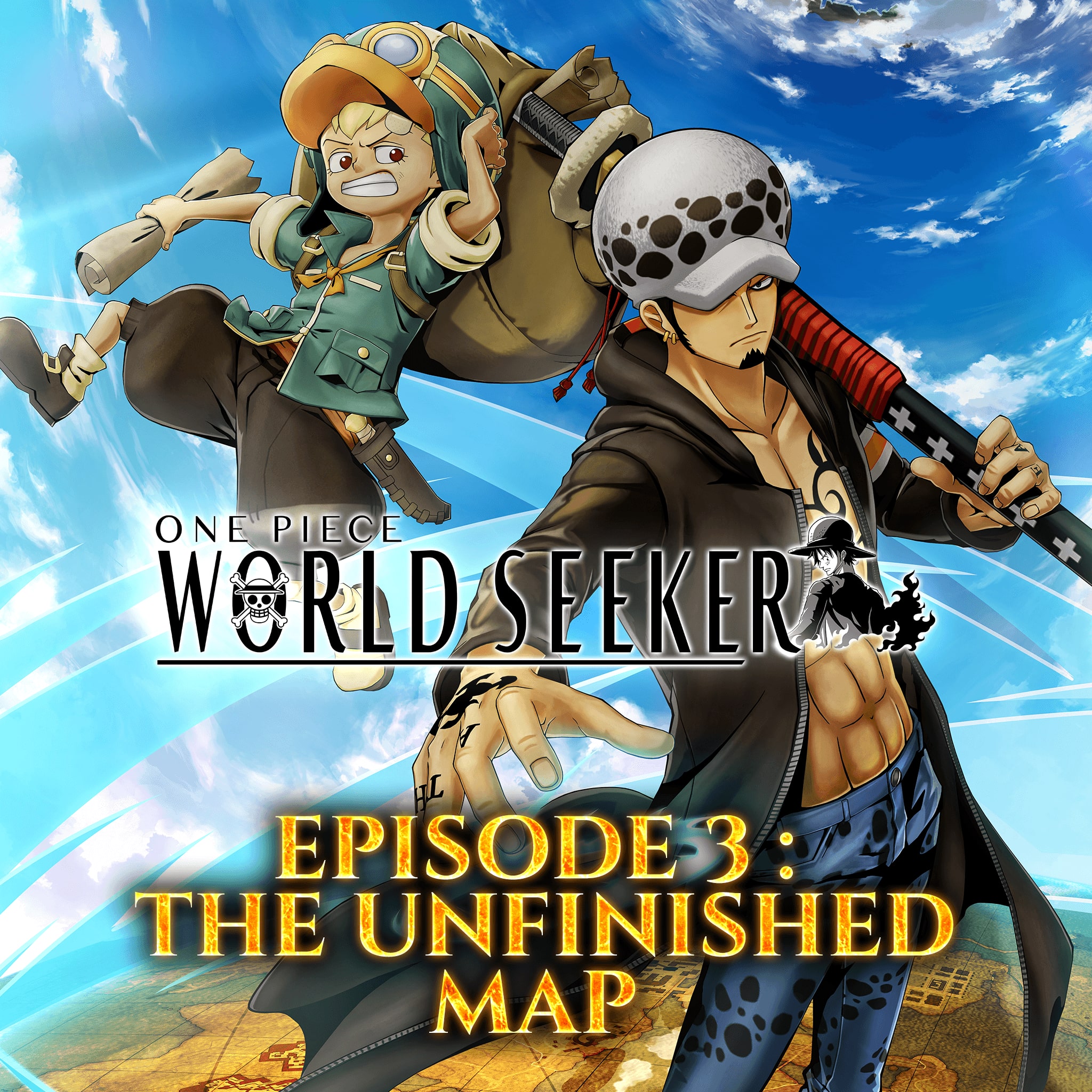 One Piece World Map 