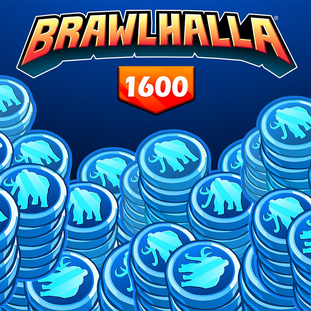 Brawlhalla - 1600 Mammoth Coins (English/Chinese/Korean/Japanese Ver.)