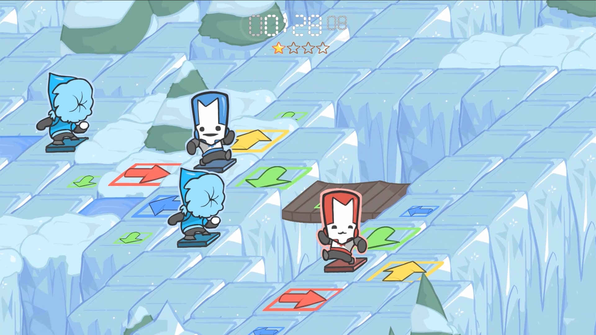 Mængde af Skole lærer Vejfremstillingsproces Castle Crashers Remastered