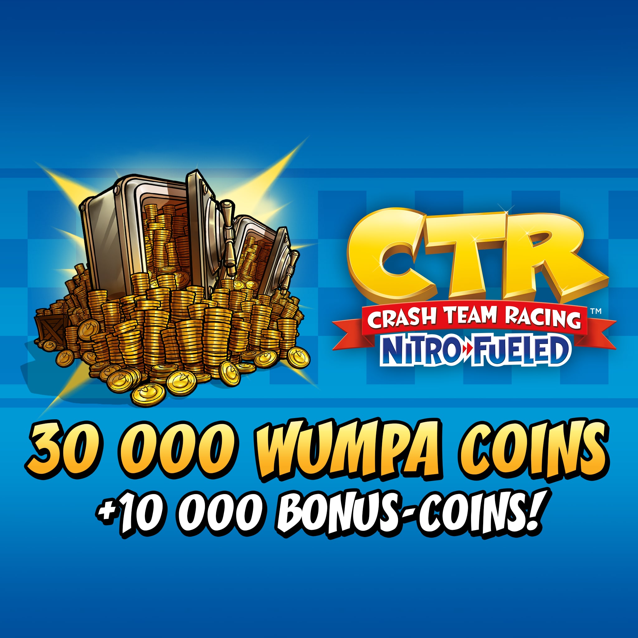 Crash™ Team Racing Nitro-Fueled - 30 000 (+10 000) Wumpa Coins