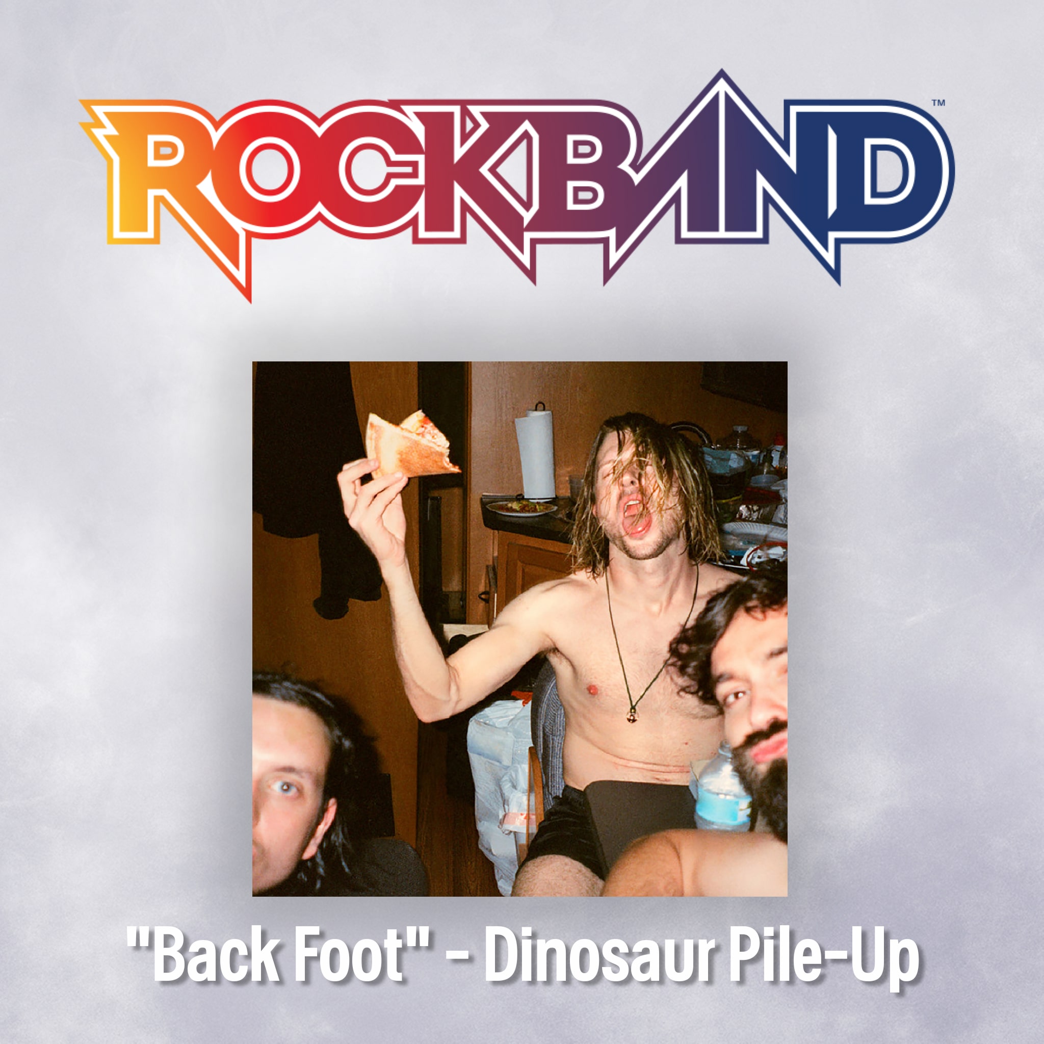'Back Foot' - Dinosaur Pile-Up