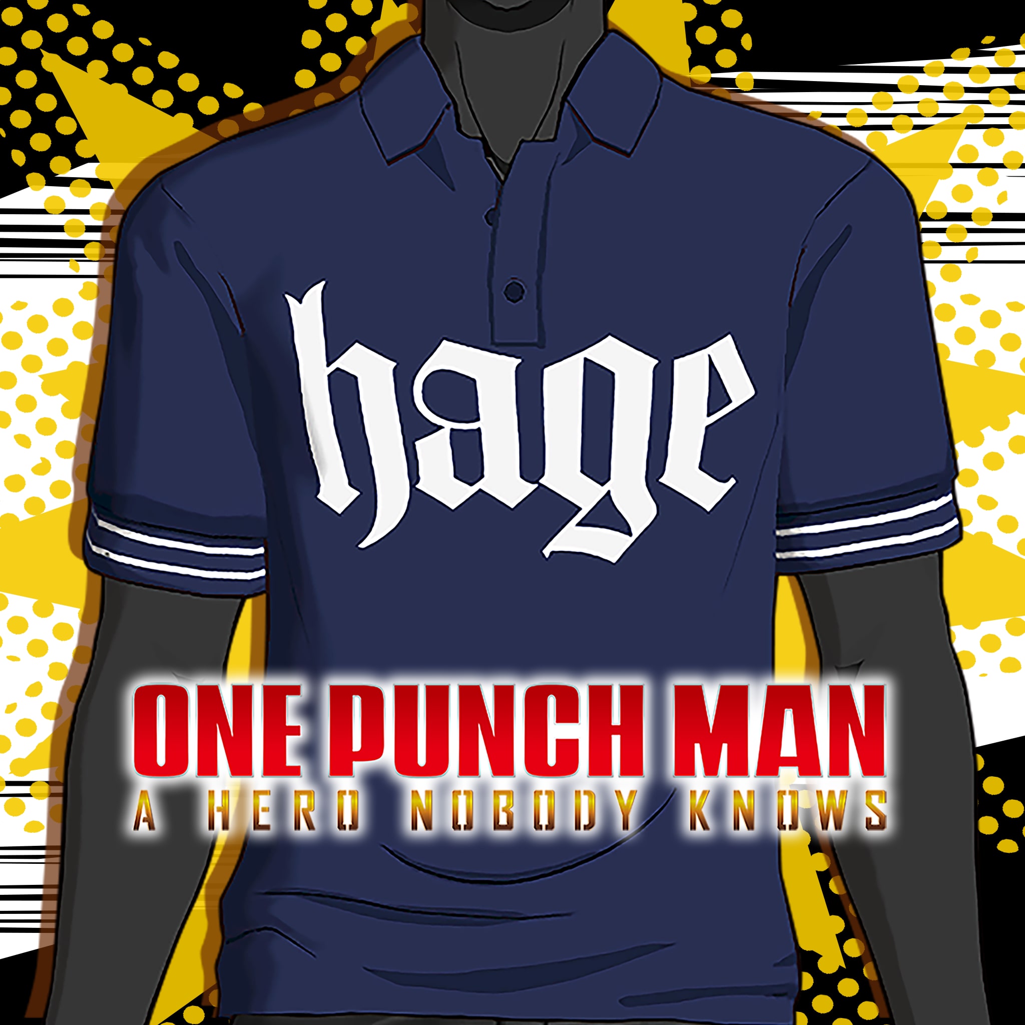 ONE PUNCH MAN - A HERO NOBODY KNOWS Camisa Polo 'Hage'