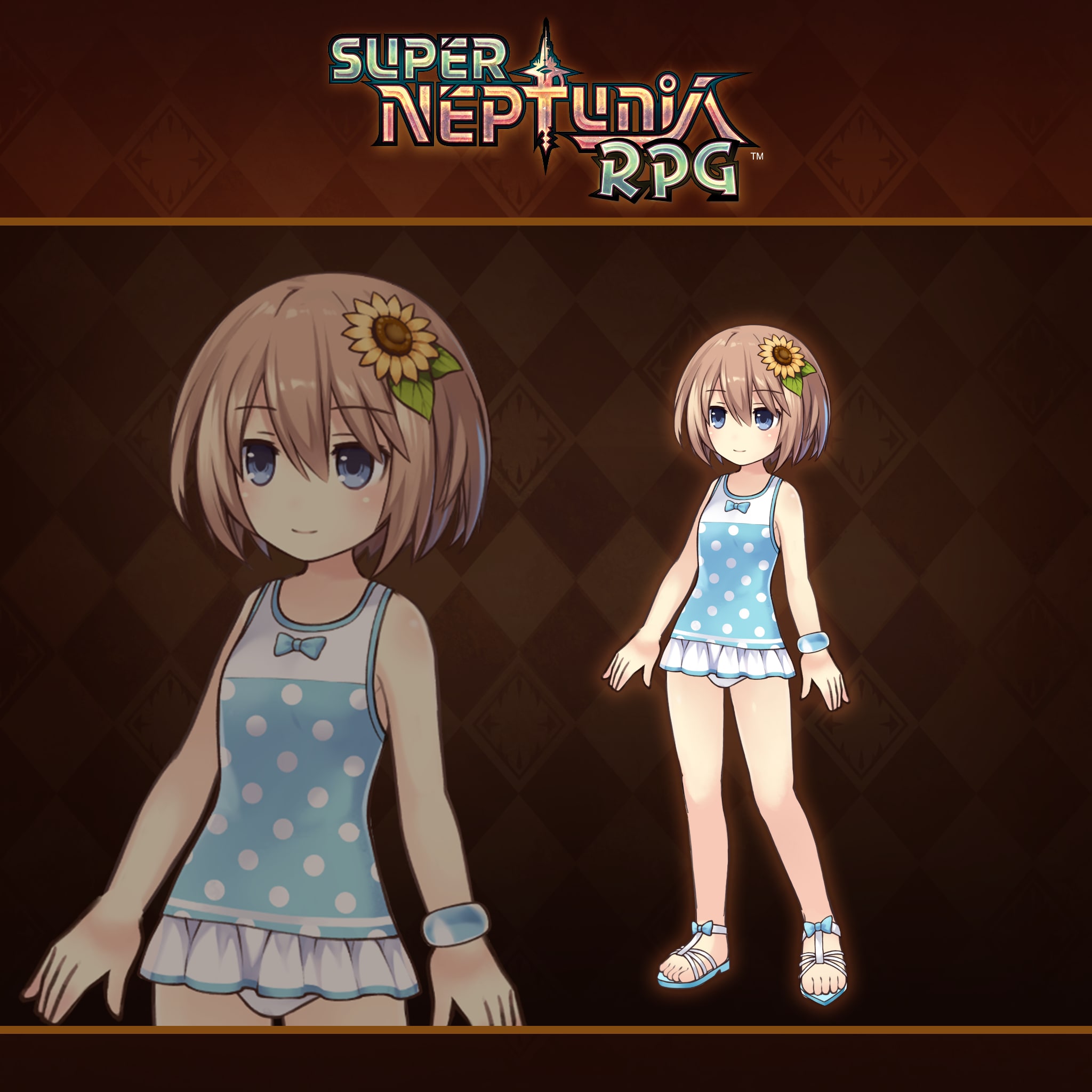 Super Neptunia RPG - Blanc Swimsuit Outfit