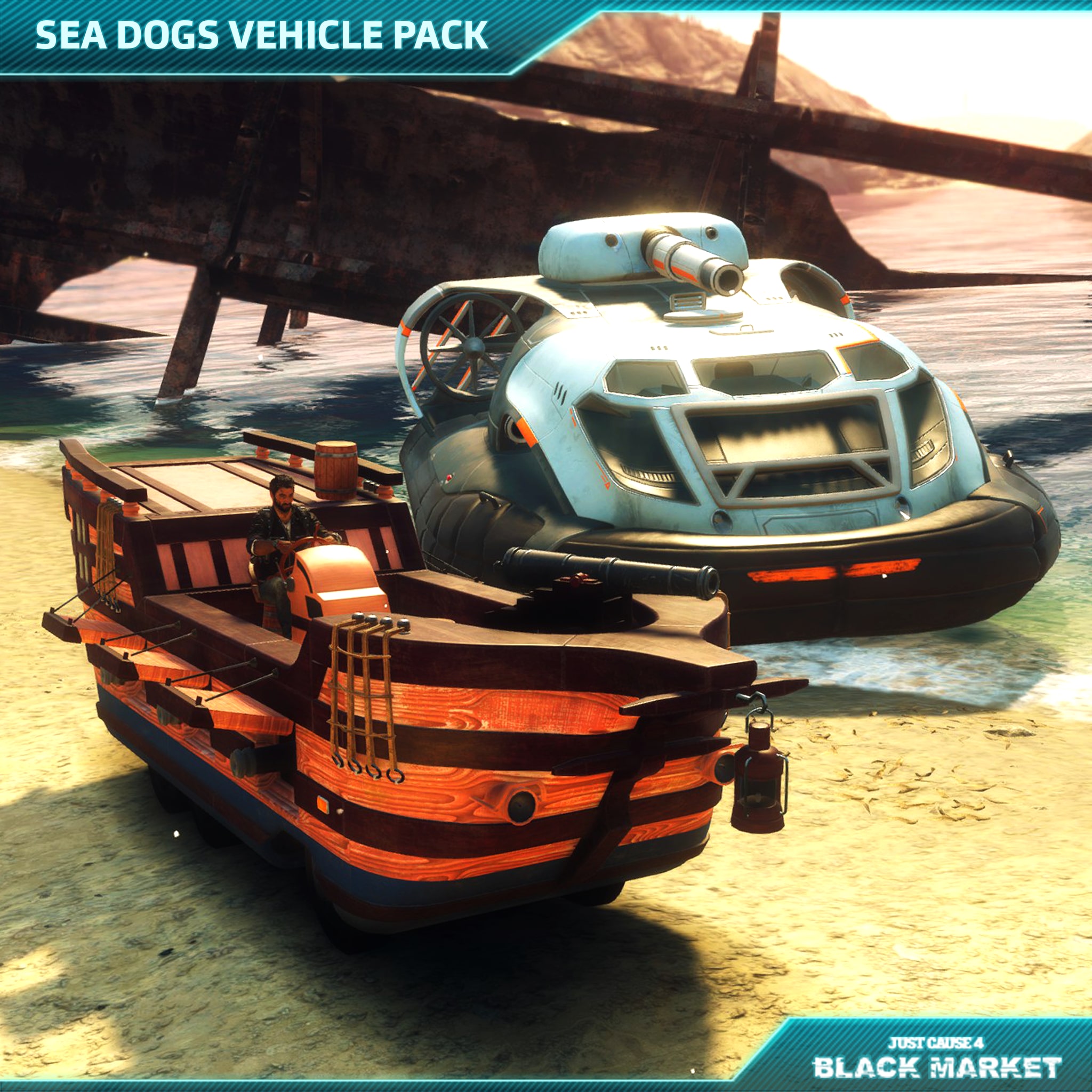 Just Cause 4 - Sea Dogs Vehicle Pack