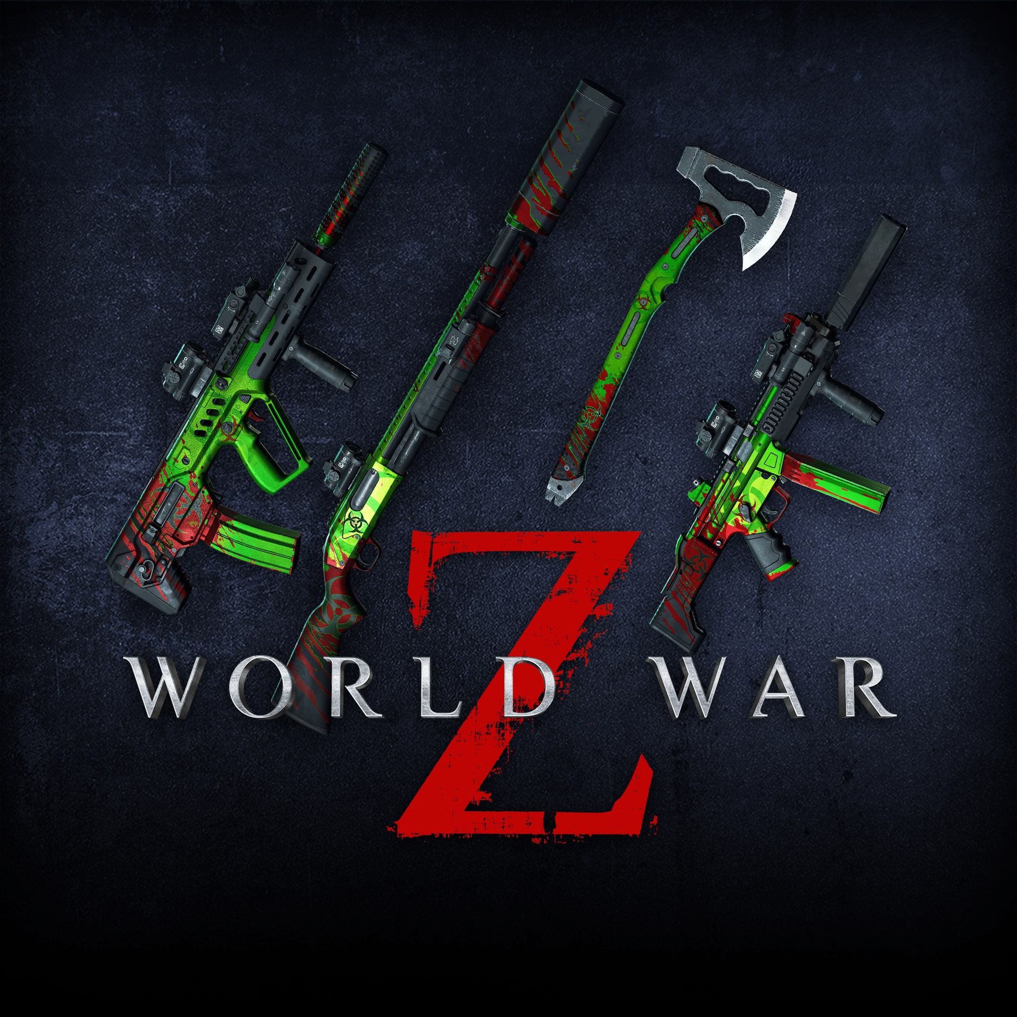 World War Z Biohazard Weapon Pack