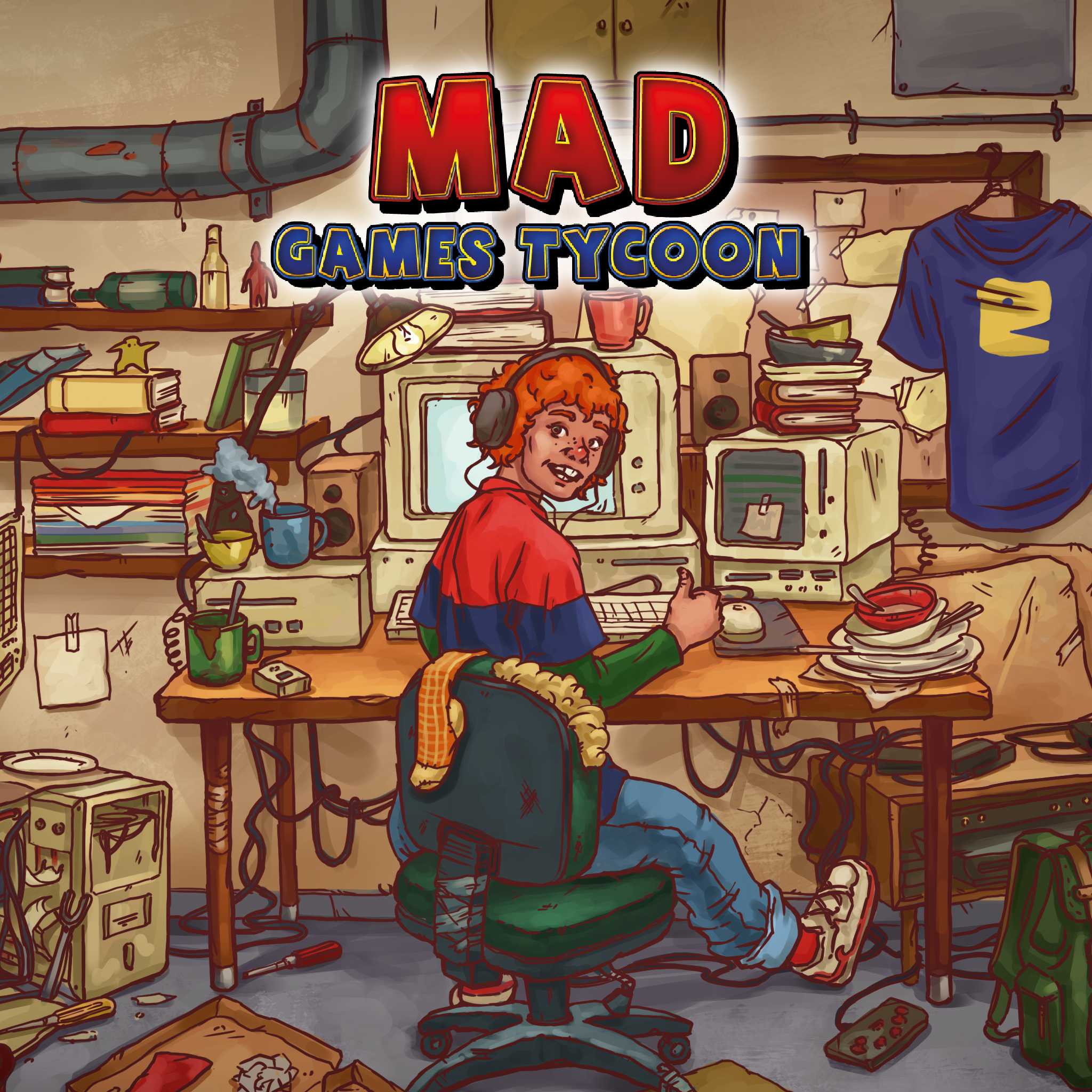 Mad Games Tycoon updated their cover photo. - Mad Games Tycoon