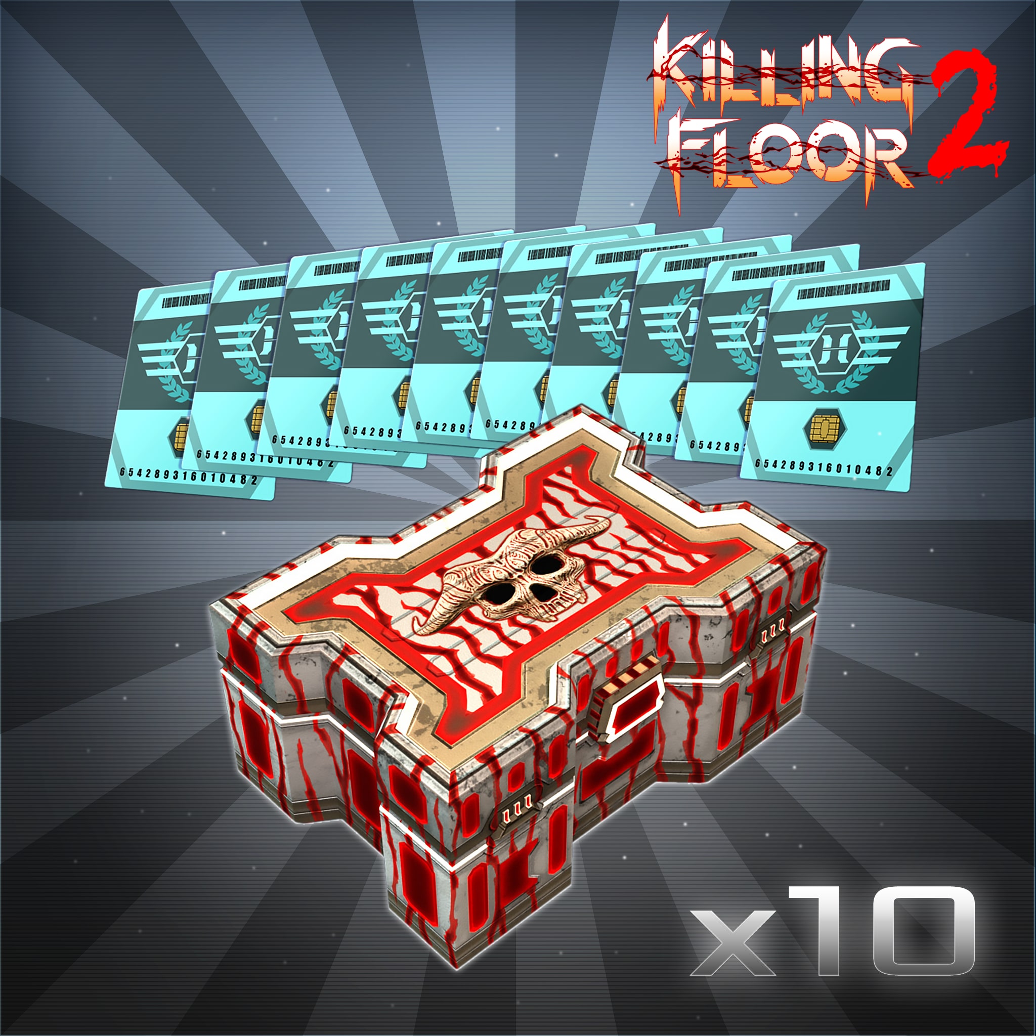Killing Floor 2 - Horzine Supply Cosmetic Crate - Series 11 Silver Bundle Pack