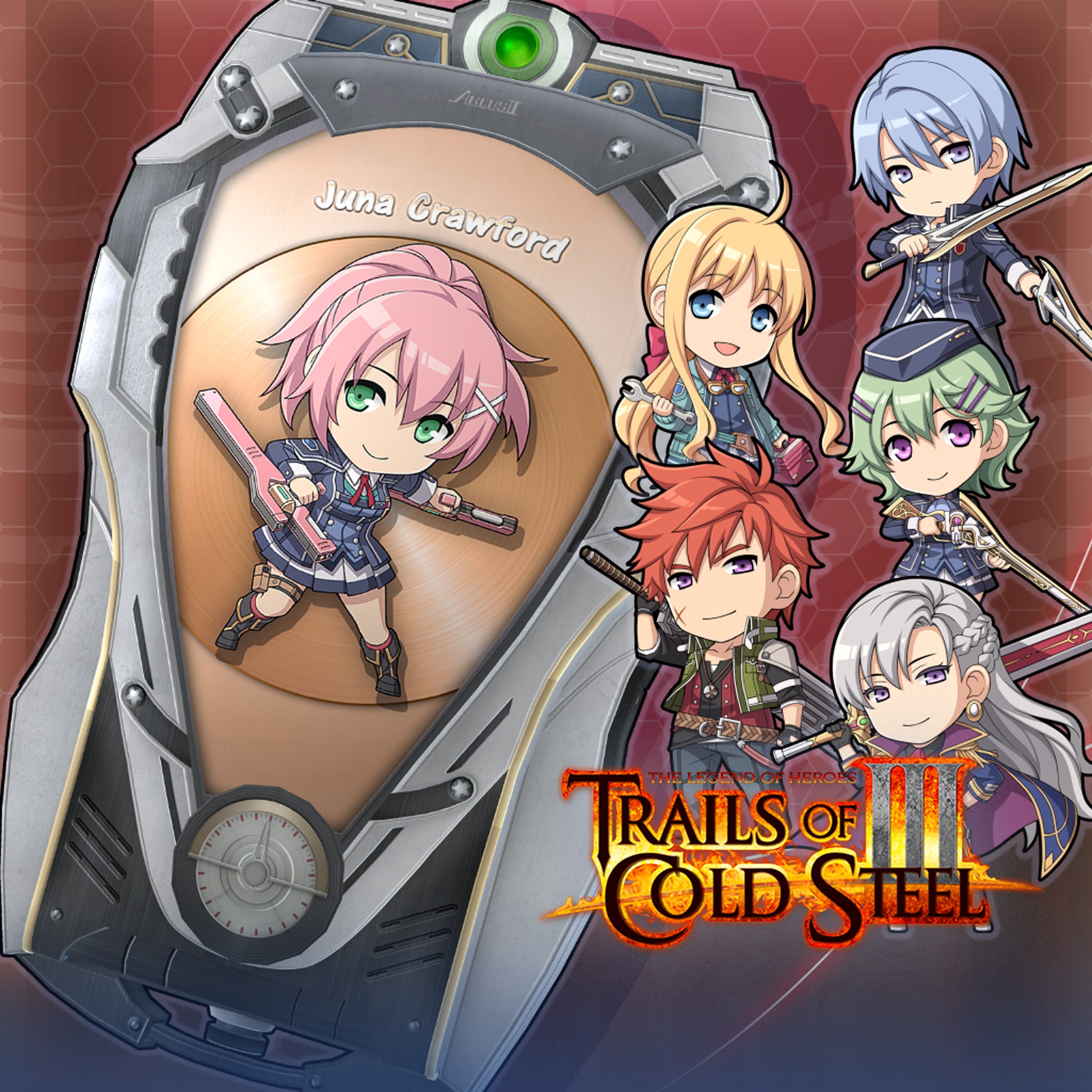 Trails of Cold Steel III: ARCUS Cover Set B