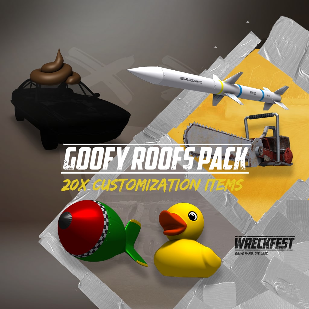 Wreckfest Goofy Roofs Pack