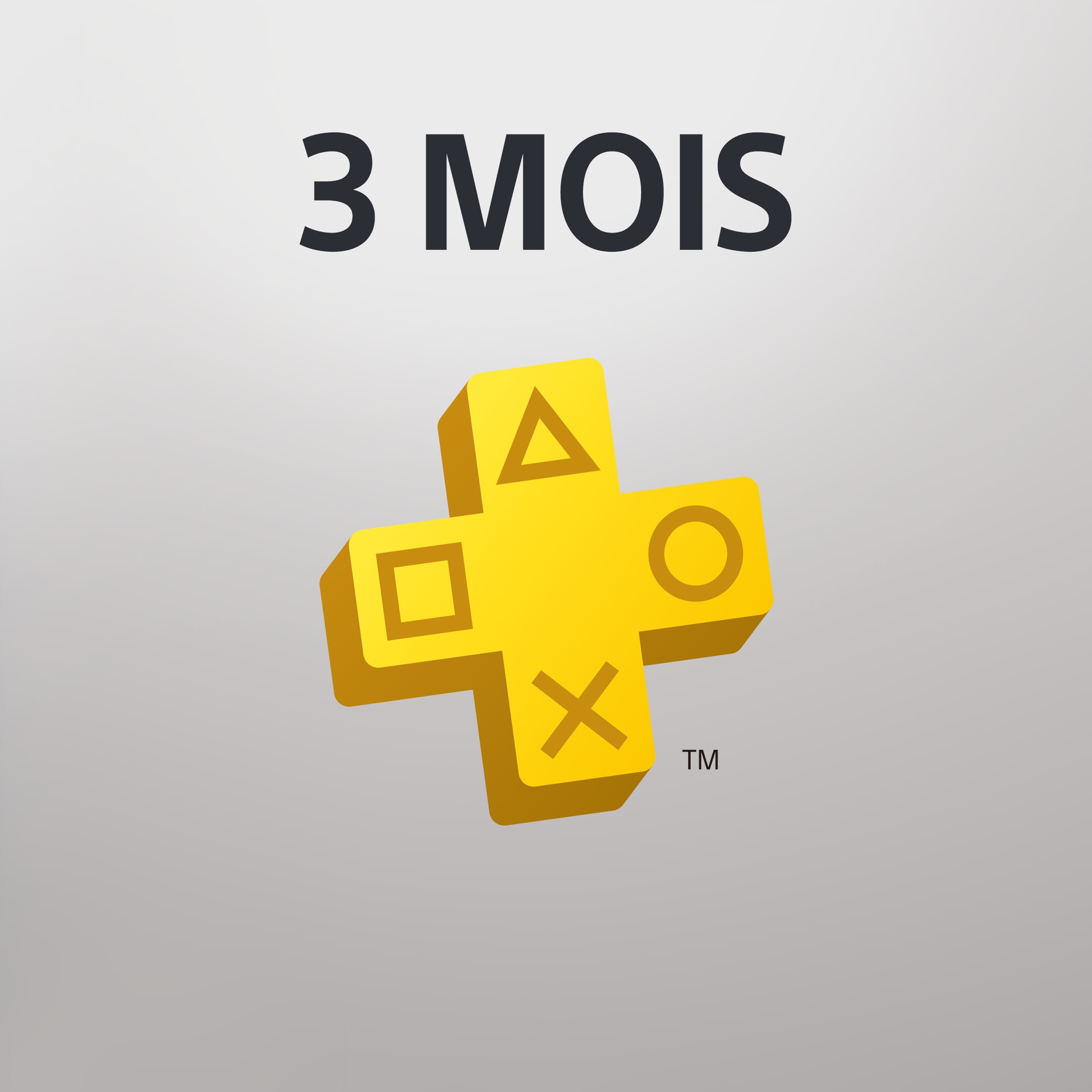 PlayStation Plus : abonnement de 3 mois