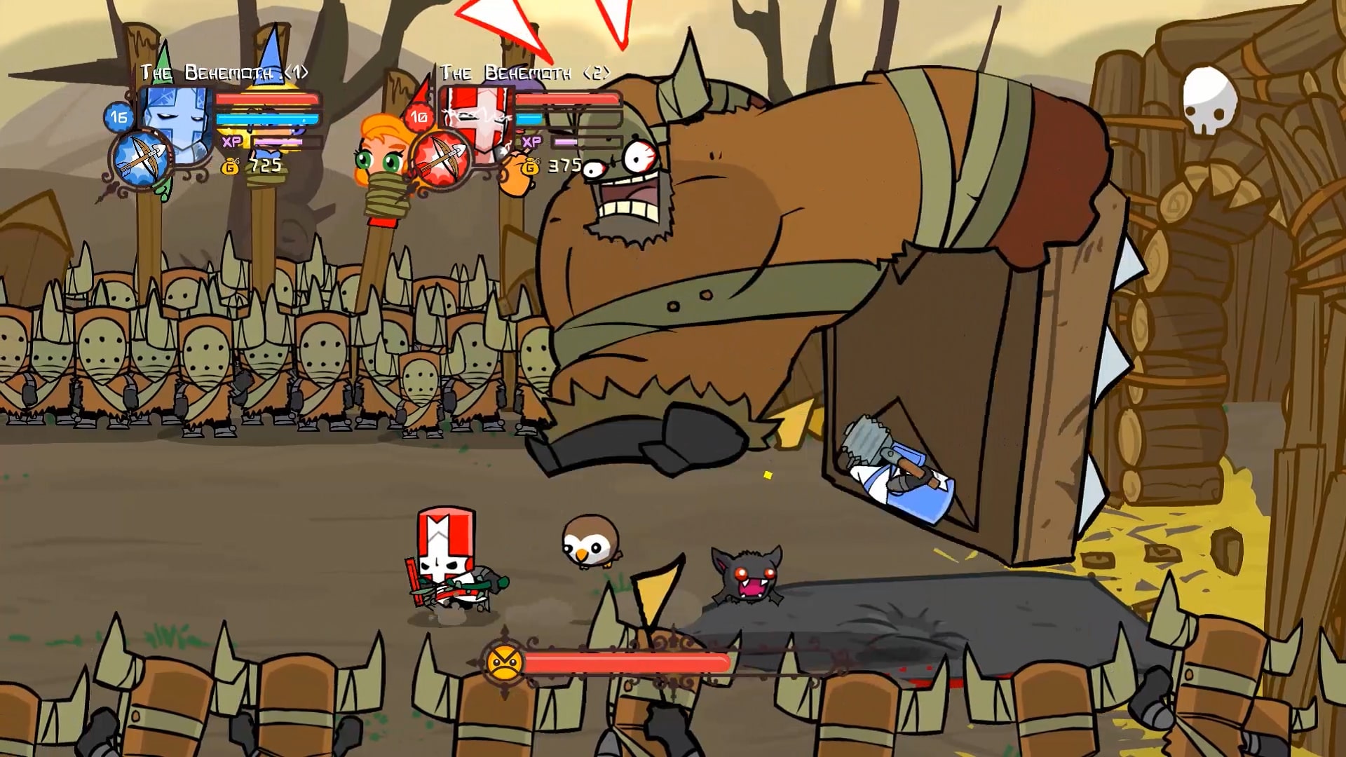 100+] Castle Crashers Wallpapers