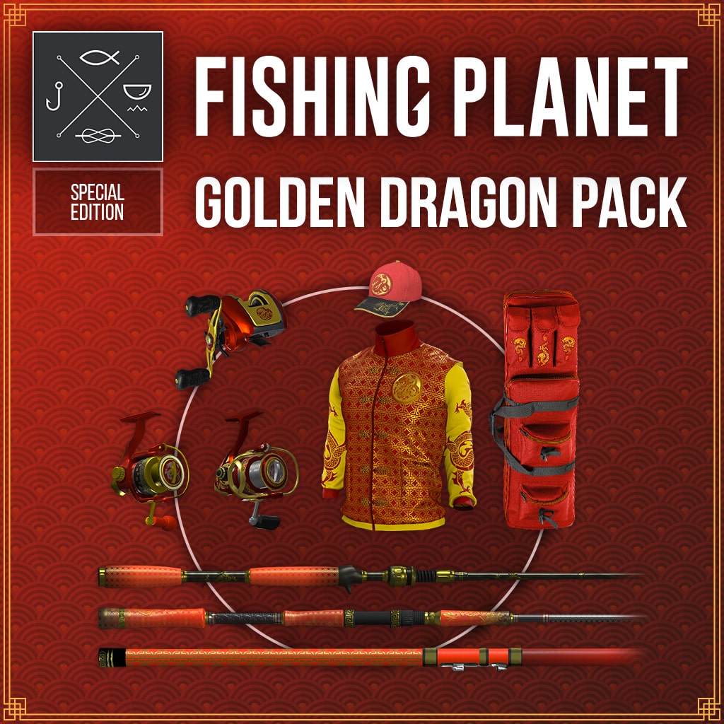 Fishing Planet: Golden Dragon Pack (English/Chinese Ver.)
