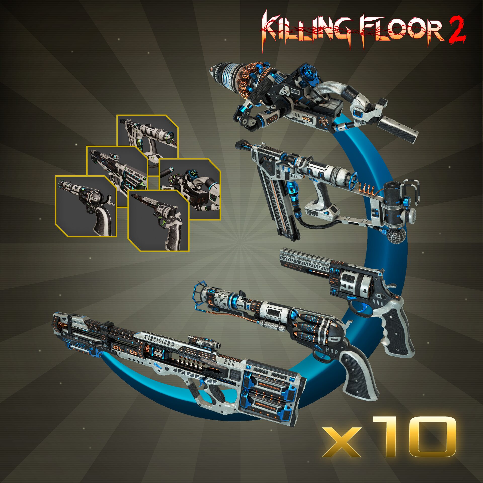 Killing Floor 2  - Spectre HRG Weapon Skin Bundle Pack
