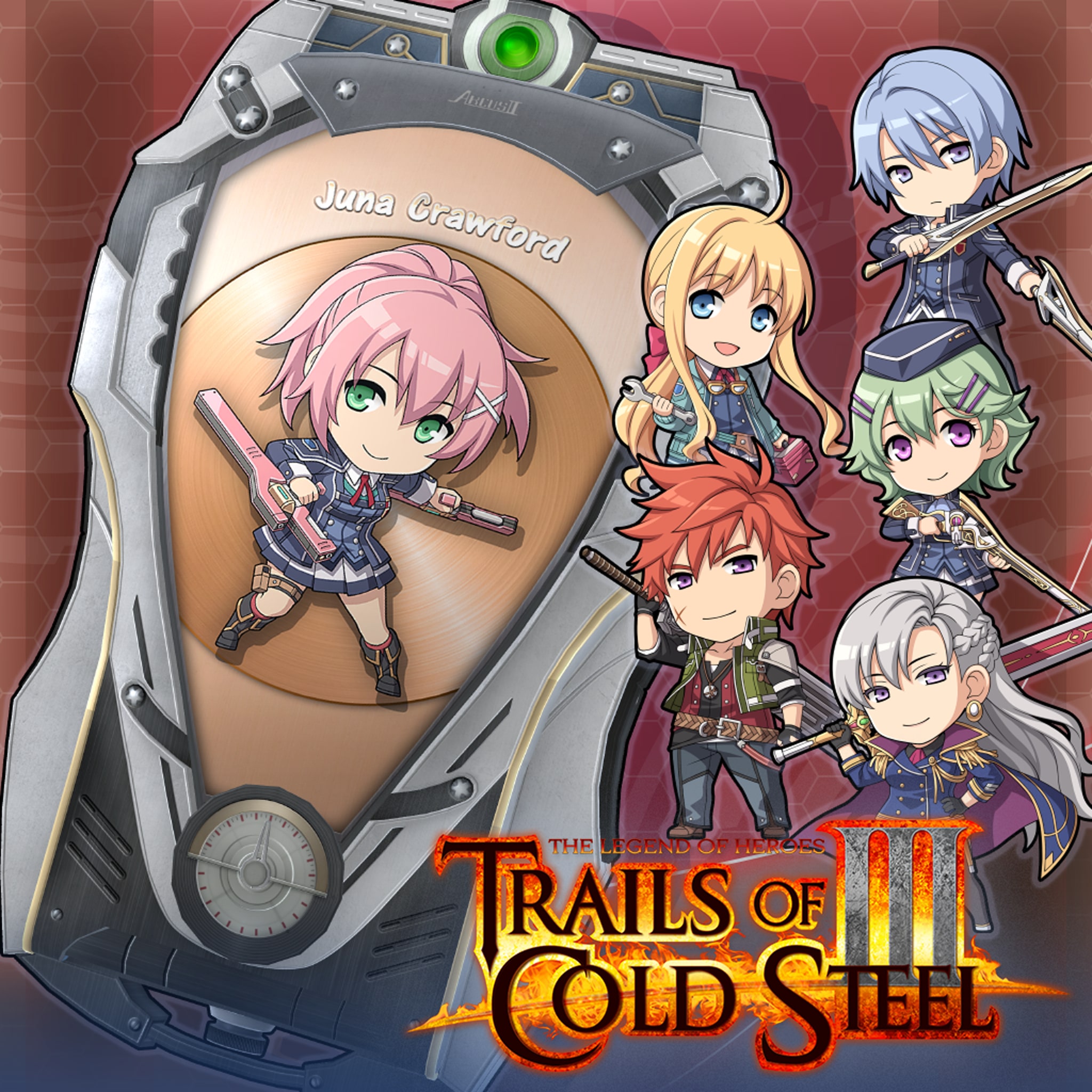 Trails of Cold Steel III: ARCUS Cover Set B