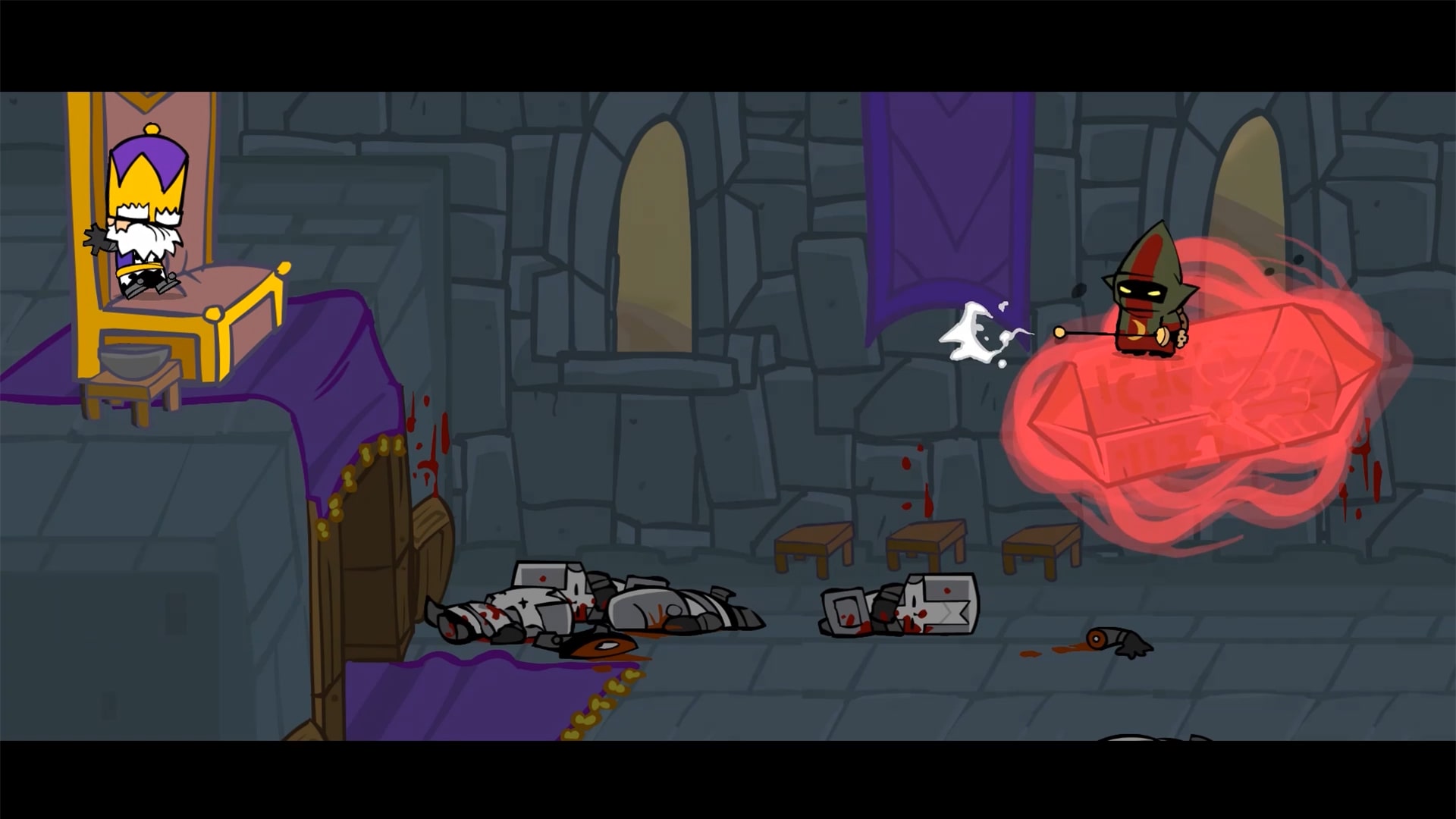 Mængde af Skole lærer Vejfremstillingsproces Castle Crashers Remastered