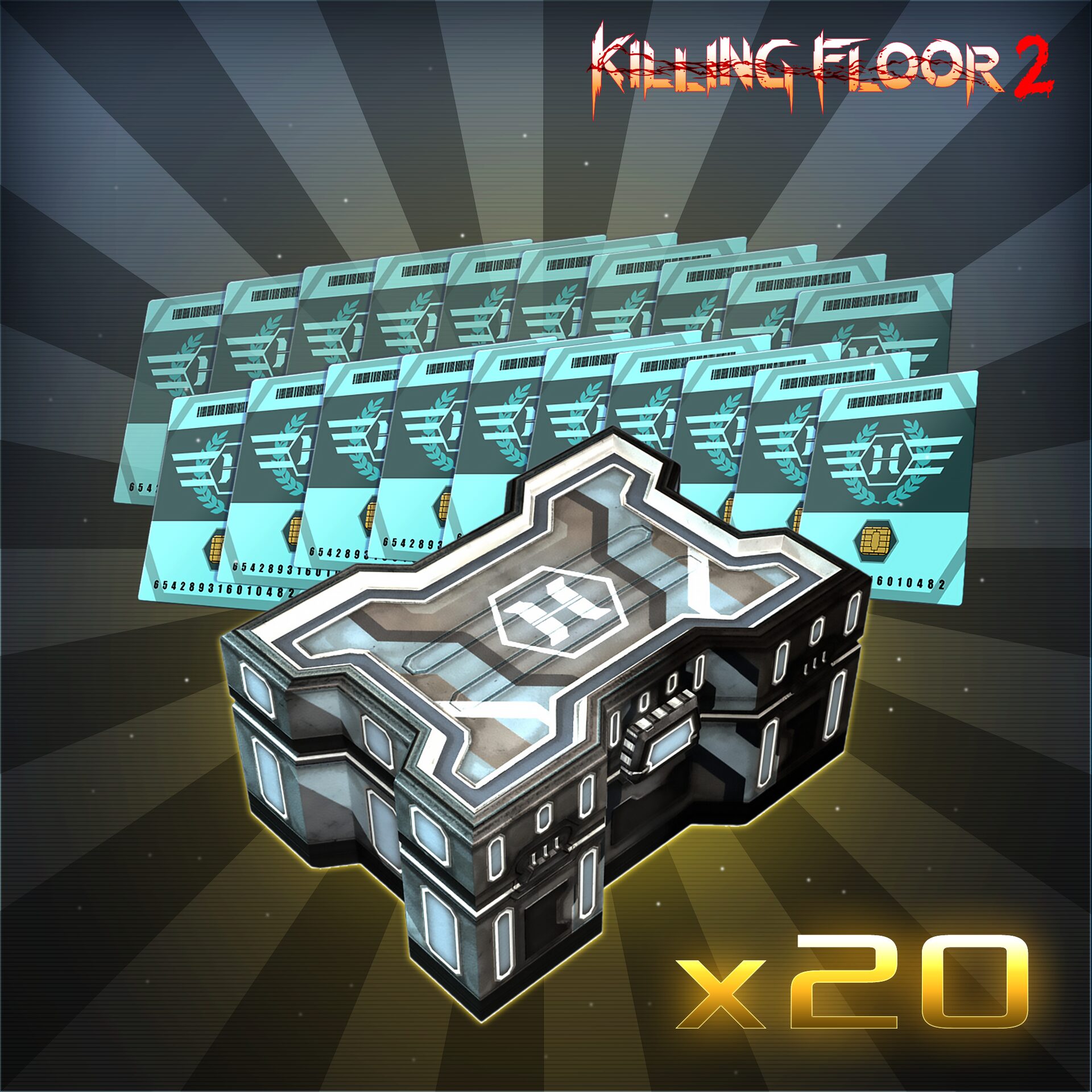 Killing Floor 2 - Horzine Supply Cosmetic Crate - Series 5 Gold Bundle Pack