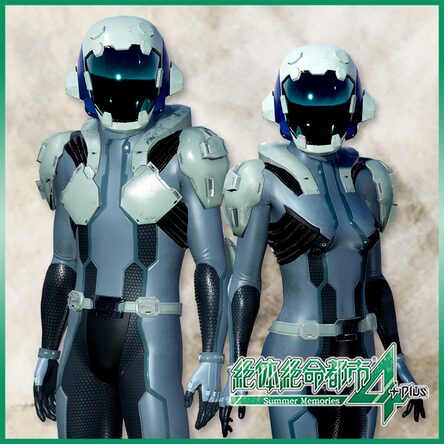 宇宙戦闘機パイロットスーツ一式