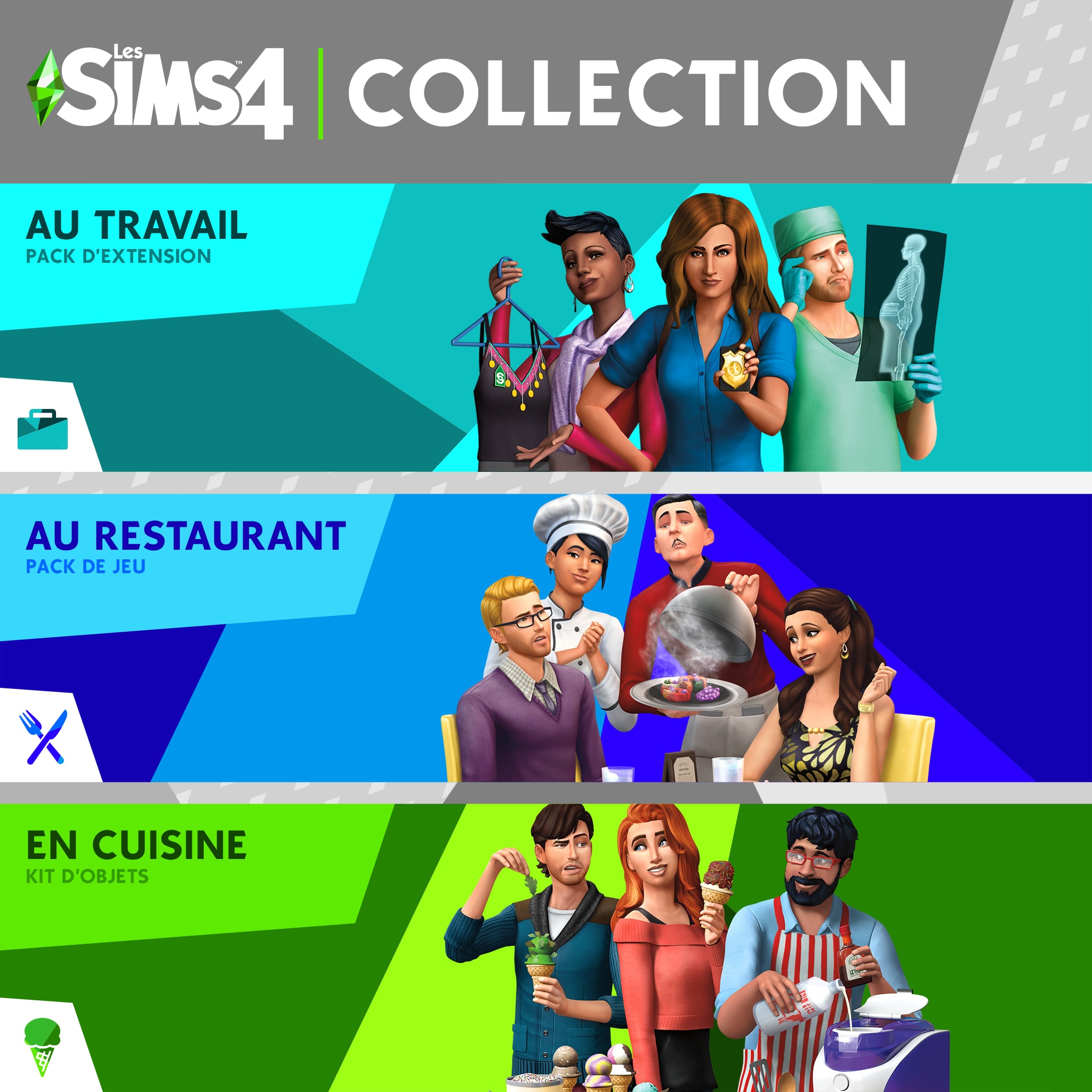 Collection Les Sims™ 4 - Au Travail, Au Restaurant, En Cuisine