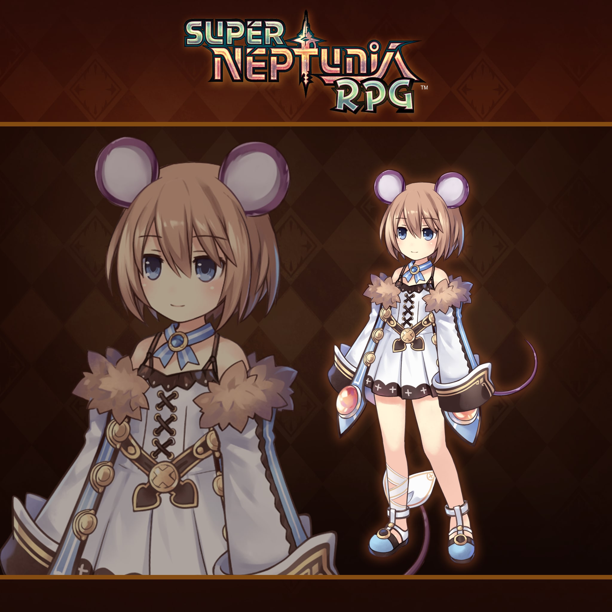 Super Neptunia RPG - Mouse Ears & Tail Set