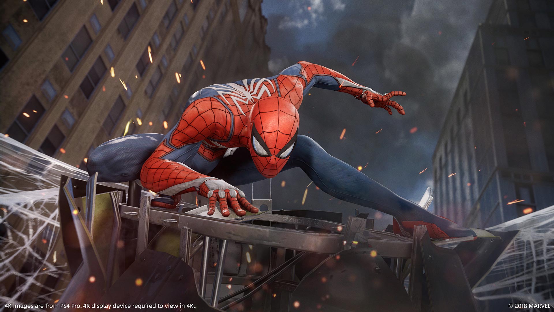 Marvel's Spider-Man - PlayStation 4 : Sony Interactive Entertai: Video  Games 