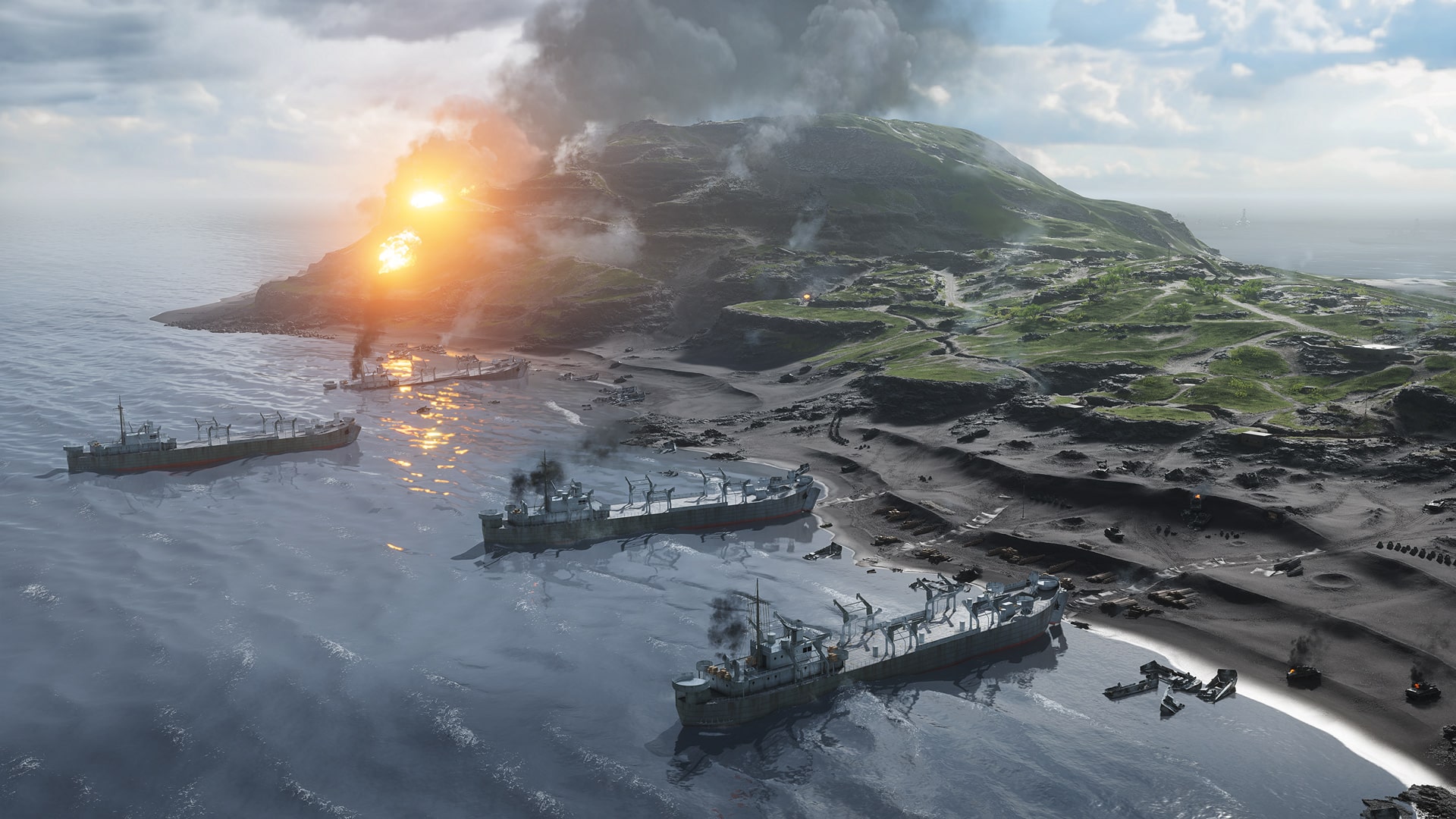 BATTLEFIELD V™ Iwo Jima 🇯🇵 Conquista 💉 Welgun 🔫 4º Melhor do TIME 💪  BFV OnLine GamePlay PS5™ 