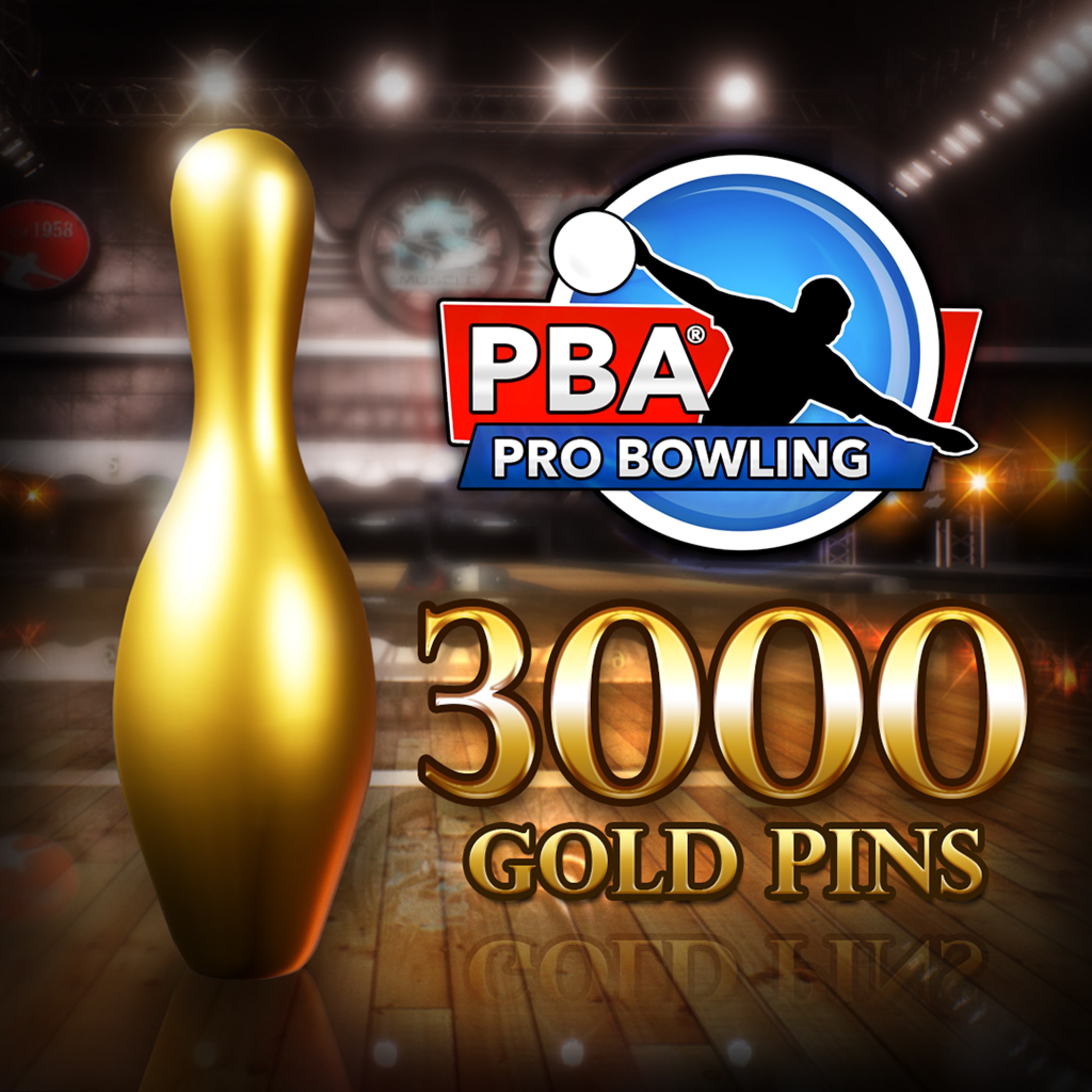 PBA Pro Bowling: 3,000 Gold Stifte