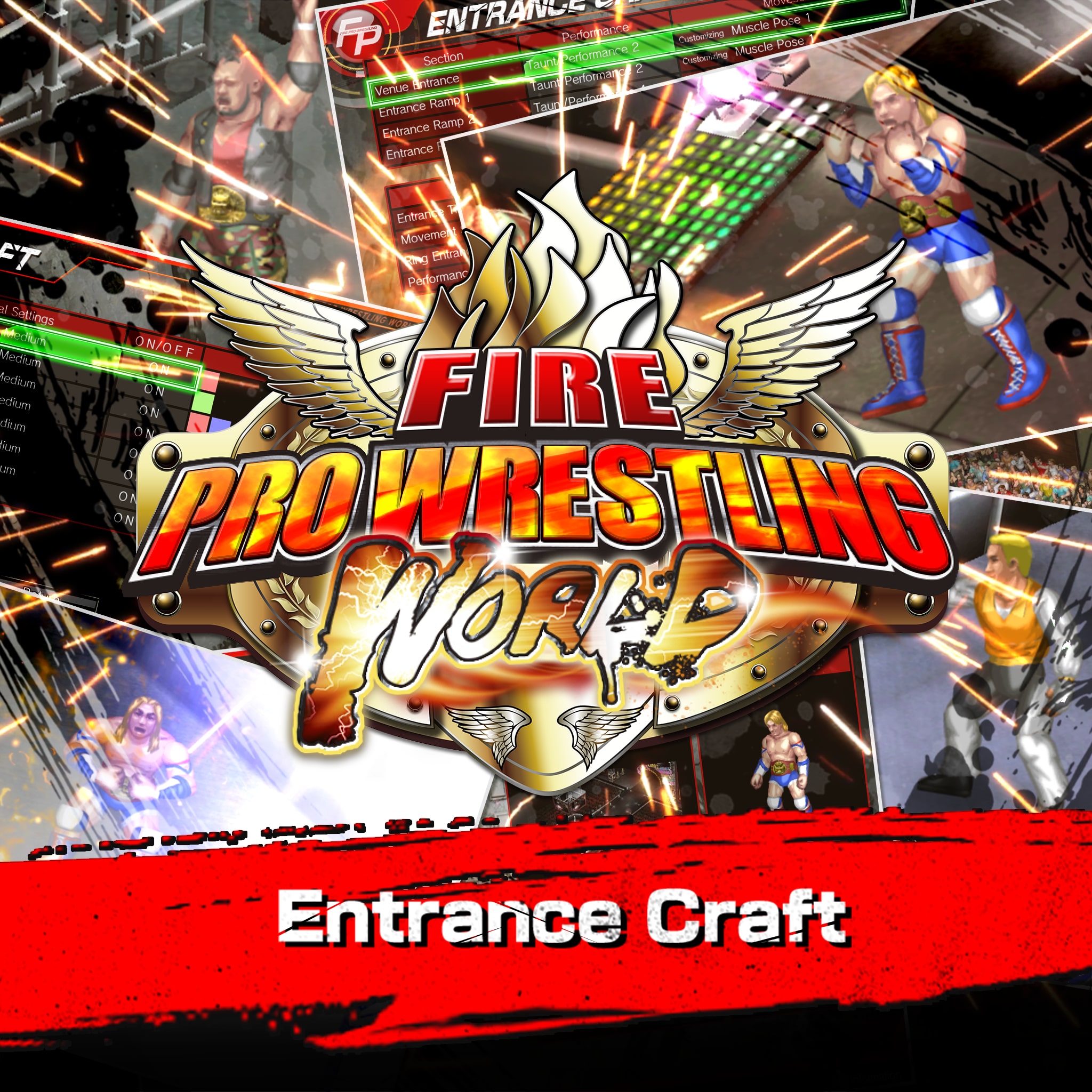 Fire Pro Wrestling World - Entrance Craft