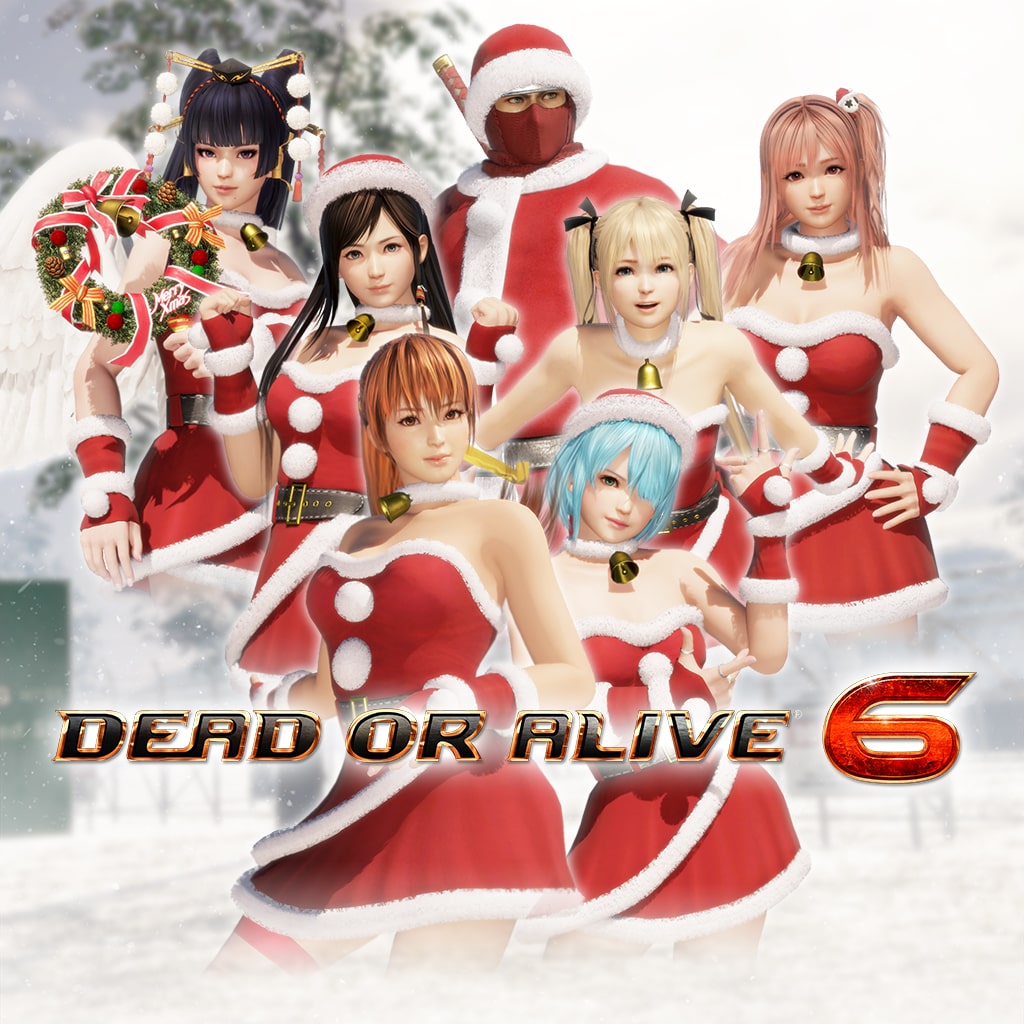 [revival] Doa6 Santas Helper Costume Set English Chinese Korean