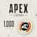 Apex Legends™ – 1,000 Apex Coins (English/Chinese/Korean Ver.)