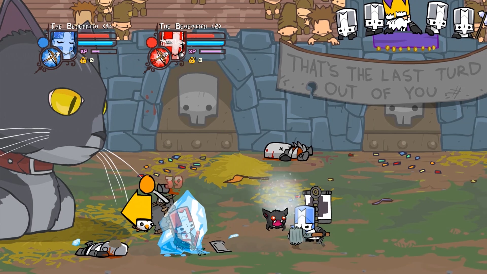 Castle Crashers Remastered é anunciado oficialmente para PS4 e Switch