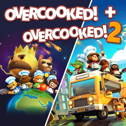 Overcooked! + Overcooked! 2 cover image