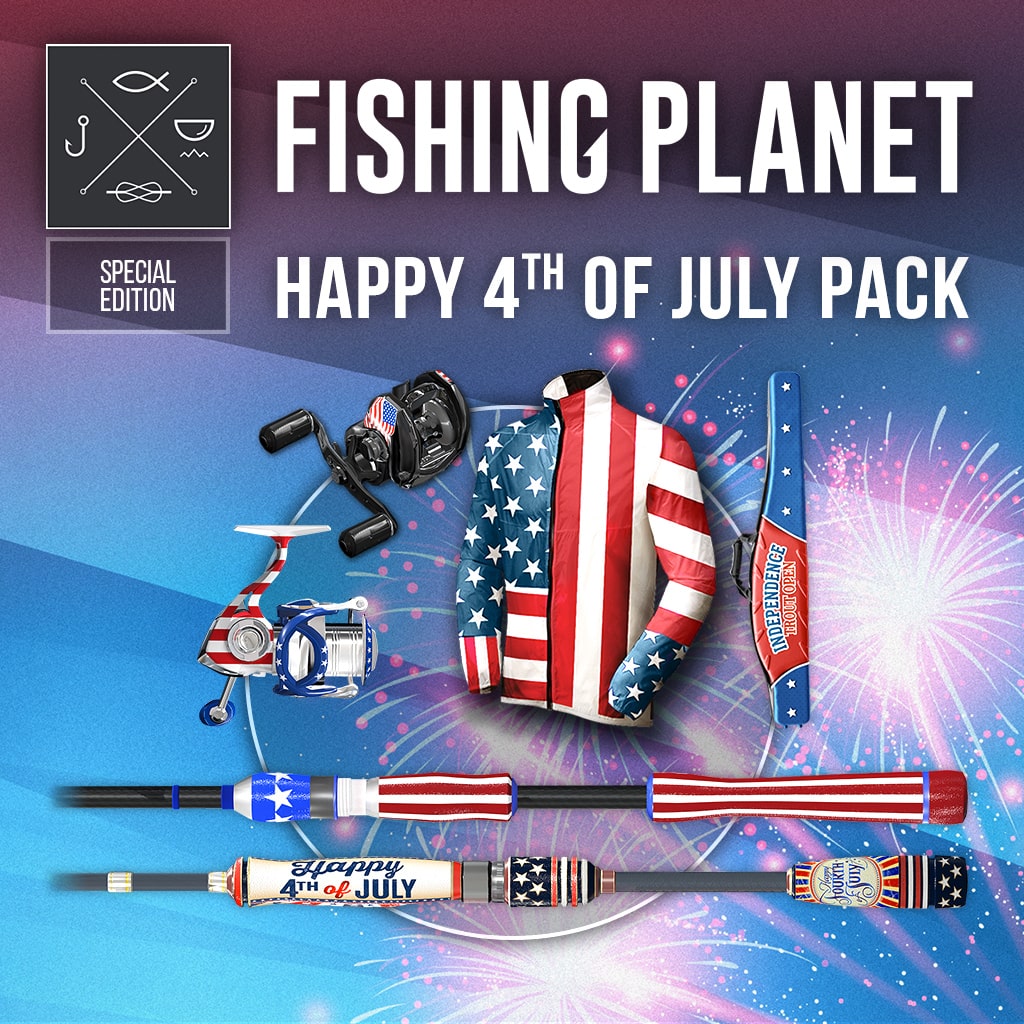 Fishing Planet: Happy 4-th of July Pack! (English/Chinese Ver.)