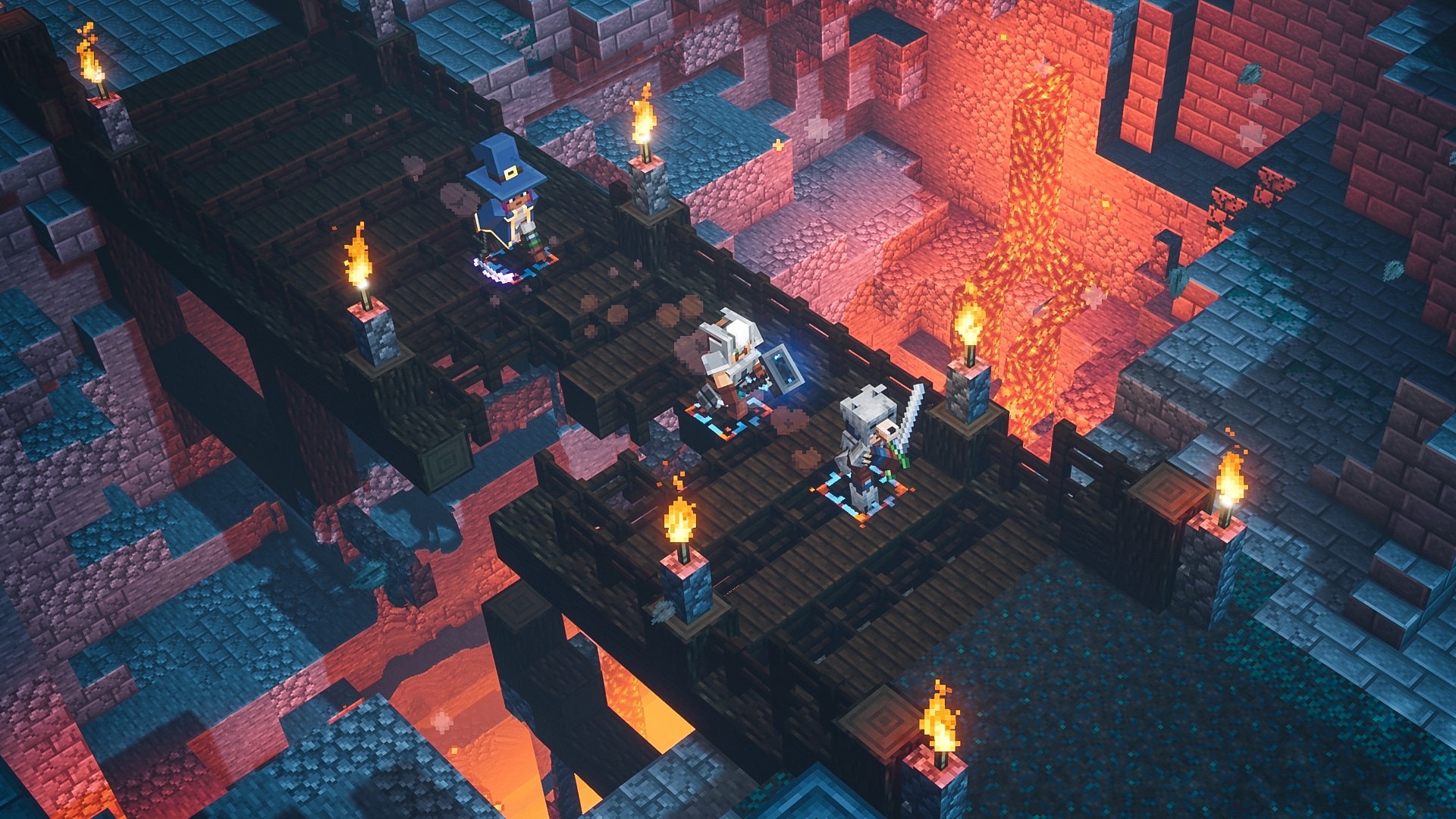 minecraft dungeons psn