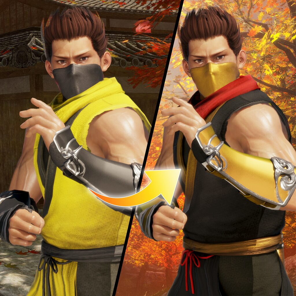 DOA6 Morphing Ninja Costume - Jann Lee (English/Chinese/Korean/Japanese Ver.)