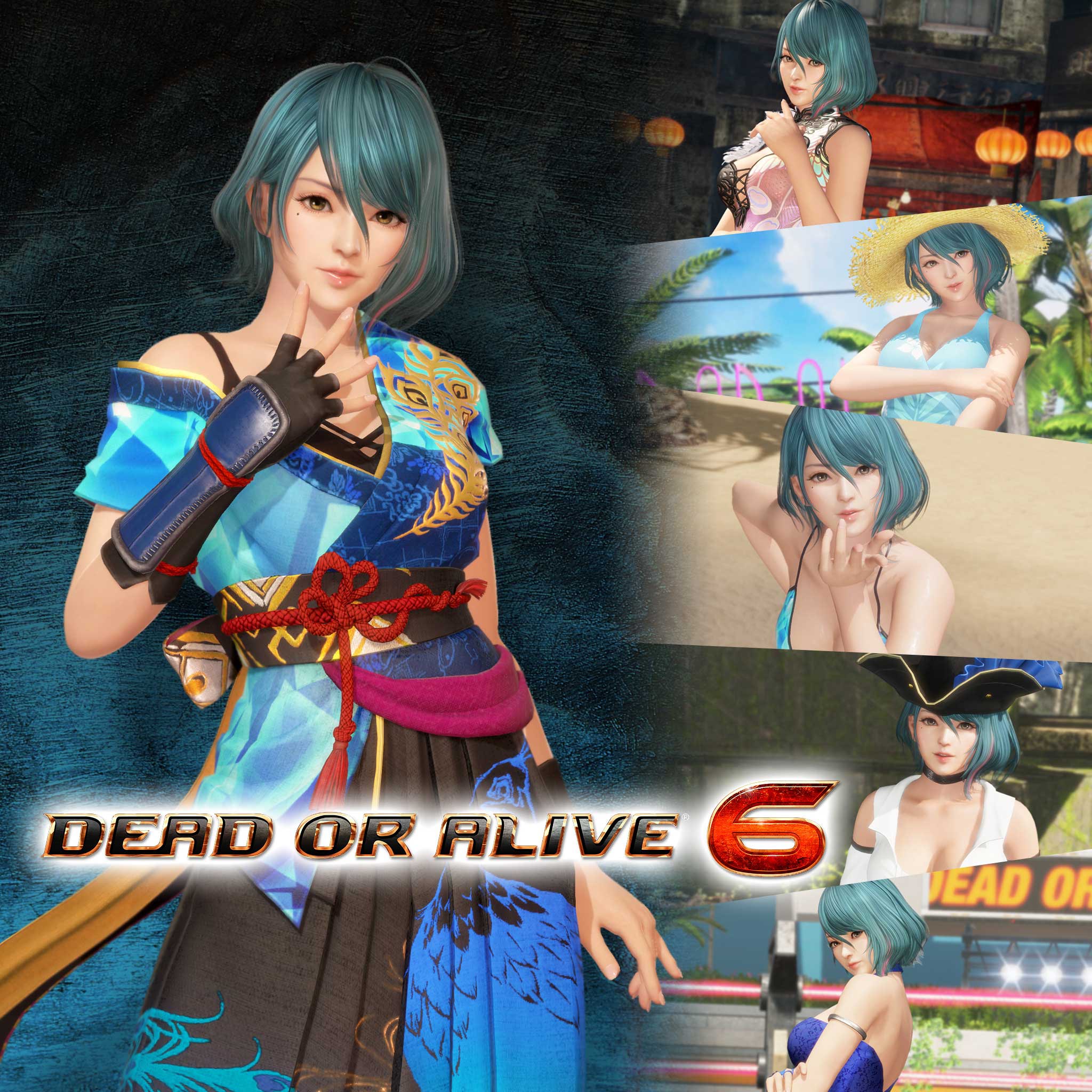 DOA6 - Personagem Tamaki + Conjunto de Fatos de Estreia