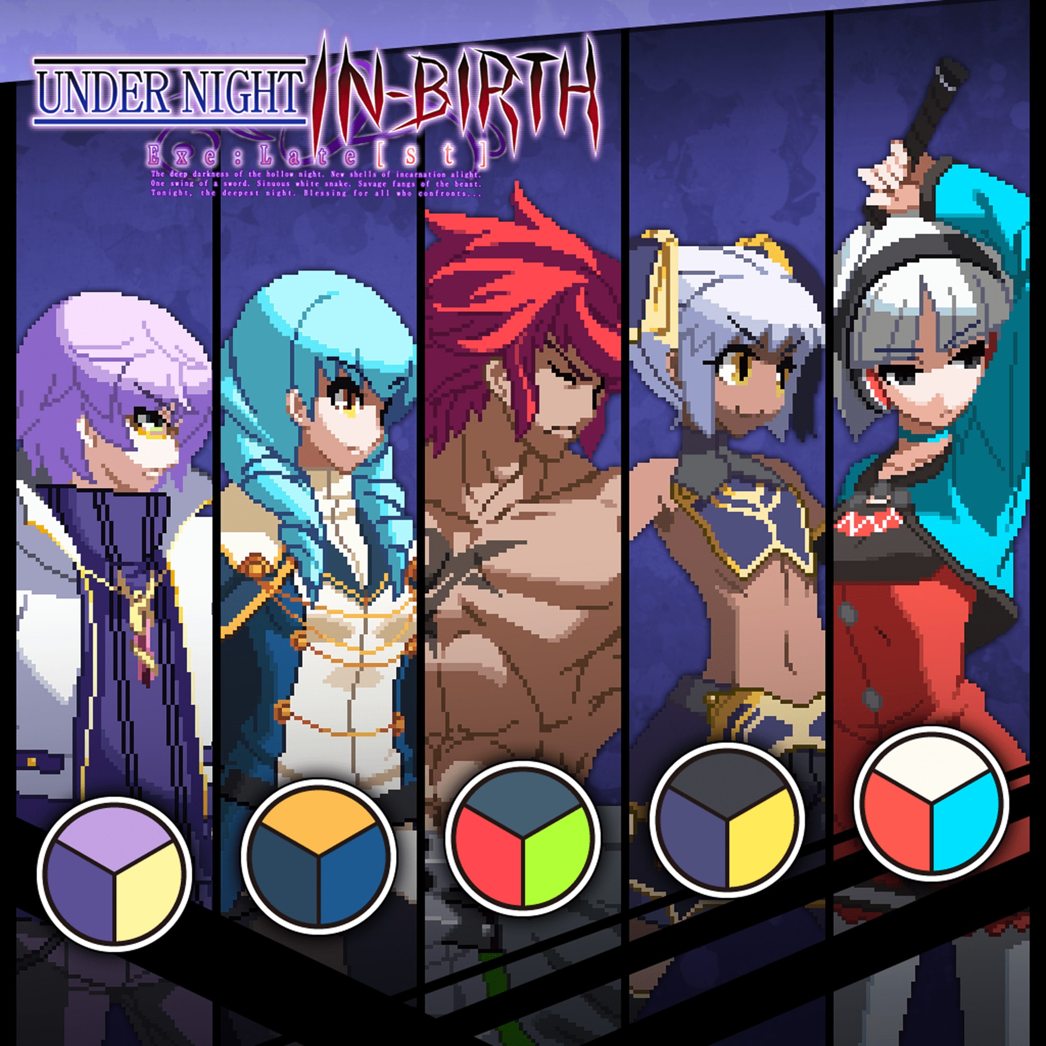 UNDER NIGHT IN-BIRTH Exe:Late[st] - Additional Char Color 8